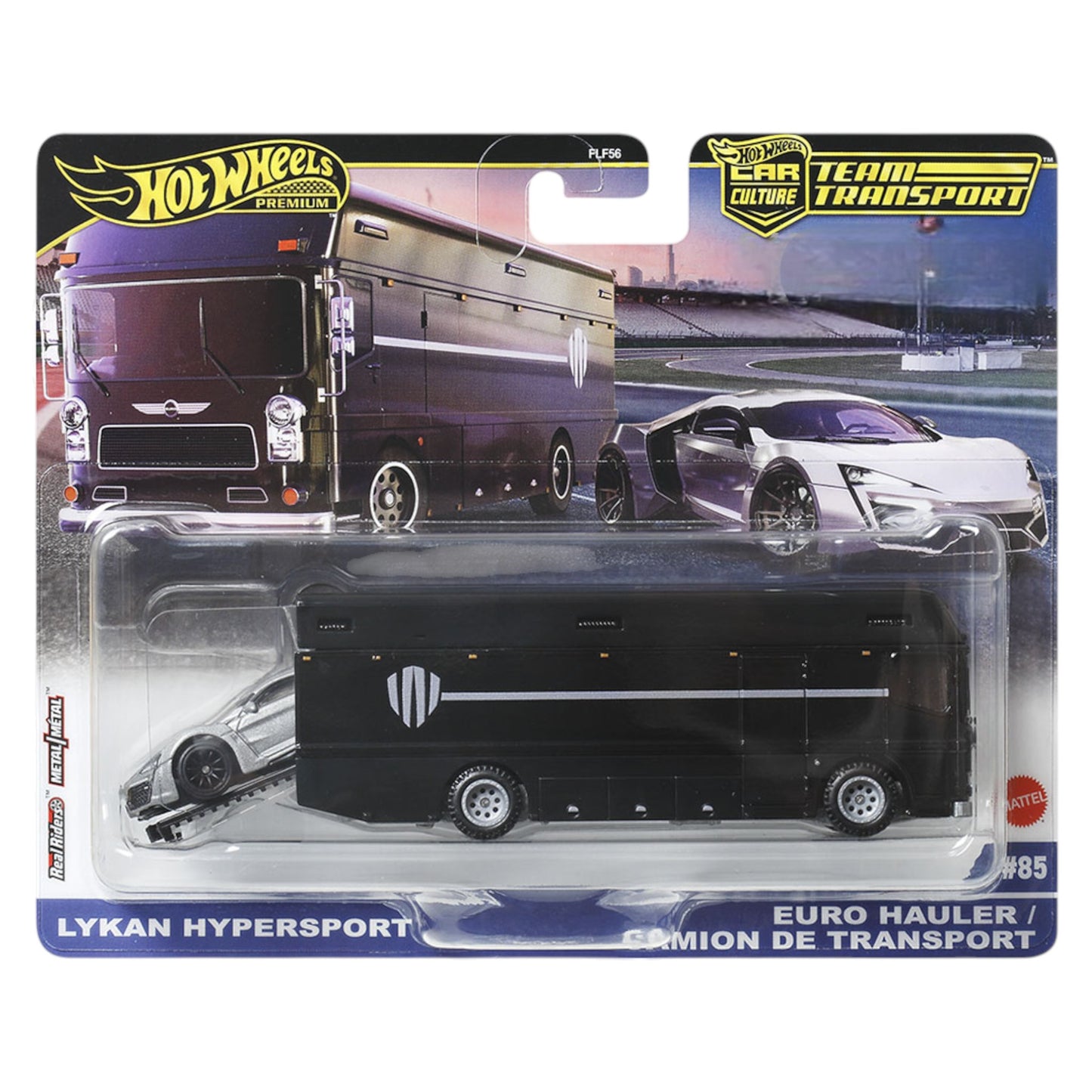 Hot Wheels 2025 - Pre-Order - Team Transporter - Lykan Hypersport / Euro Hauler - #85