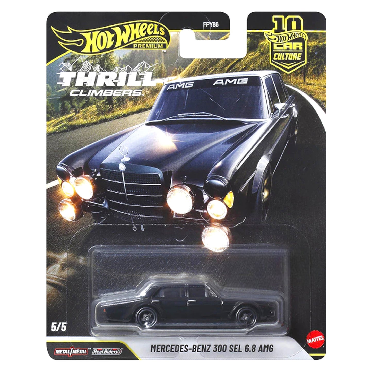 Hot Wheels 2026 - Pre-Order - Thrill Climbers - Mercedes-Benz 300 SEL 6.8 AMG