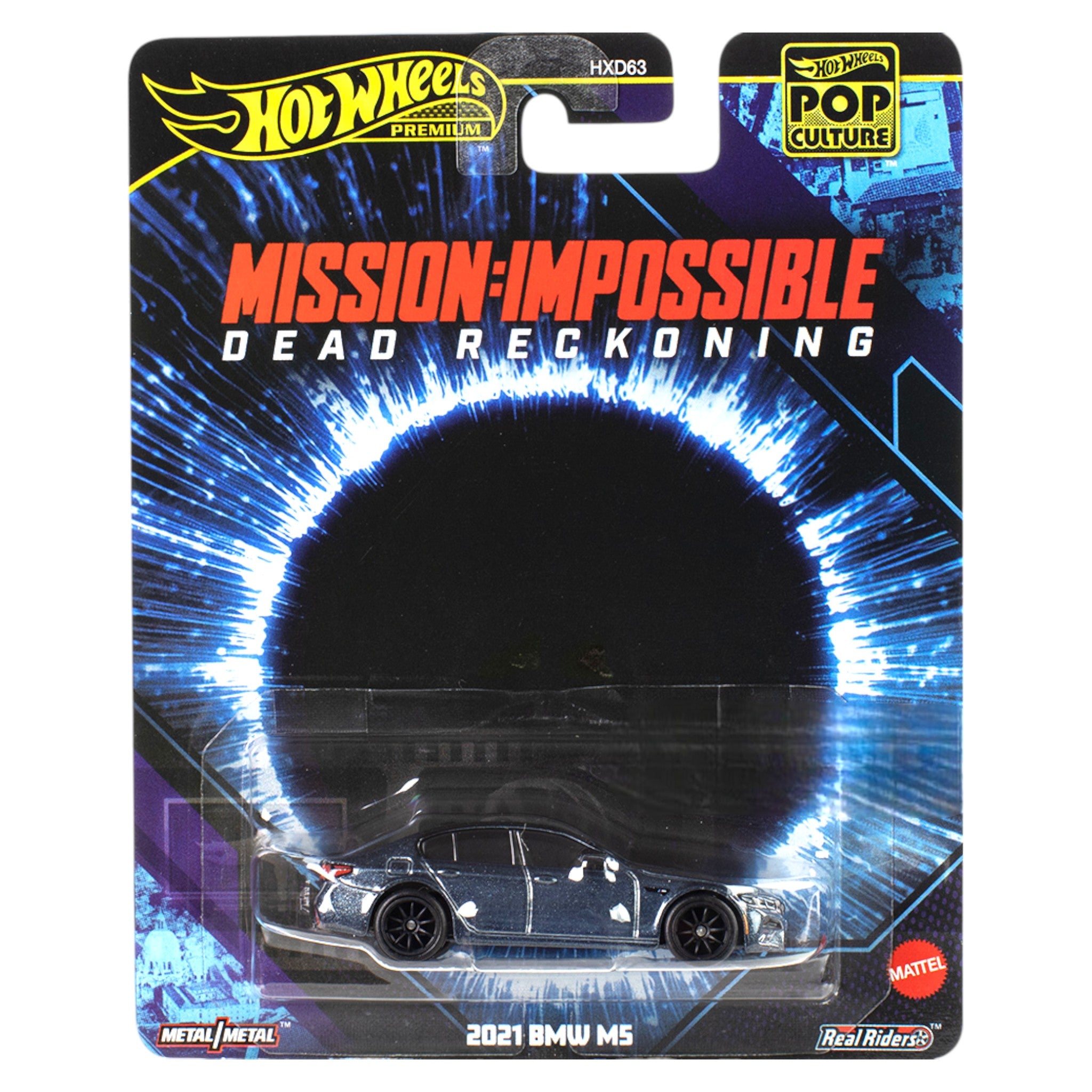 Hot Wheels 2025 - Pre-Order - Pop-Culture - 2021 BMW M5 - Mission Impossible - JBL58