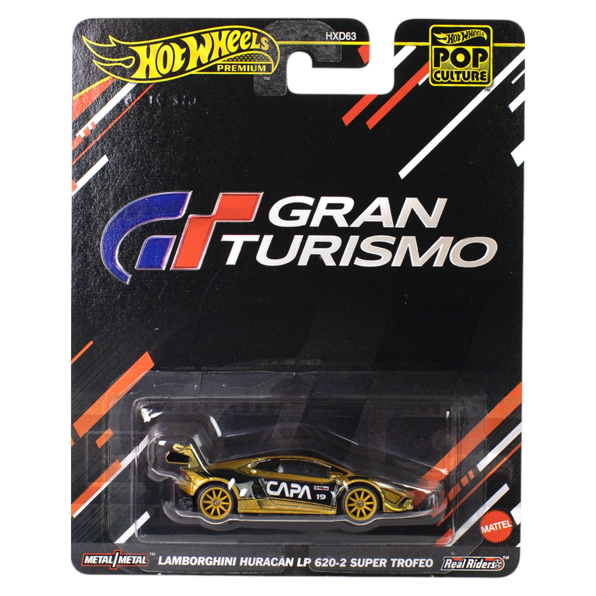 Hot Wheels 2025 - Pre-Order - Pop-Culture - Lamborghini Huracan LP 620-2 Super Trofeo - Gran Turismo - JBL75