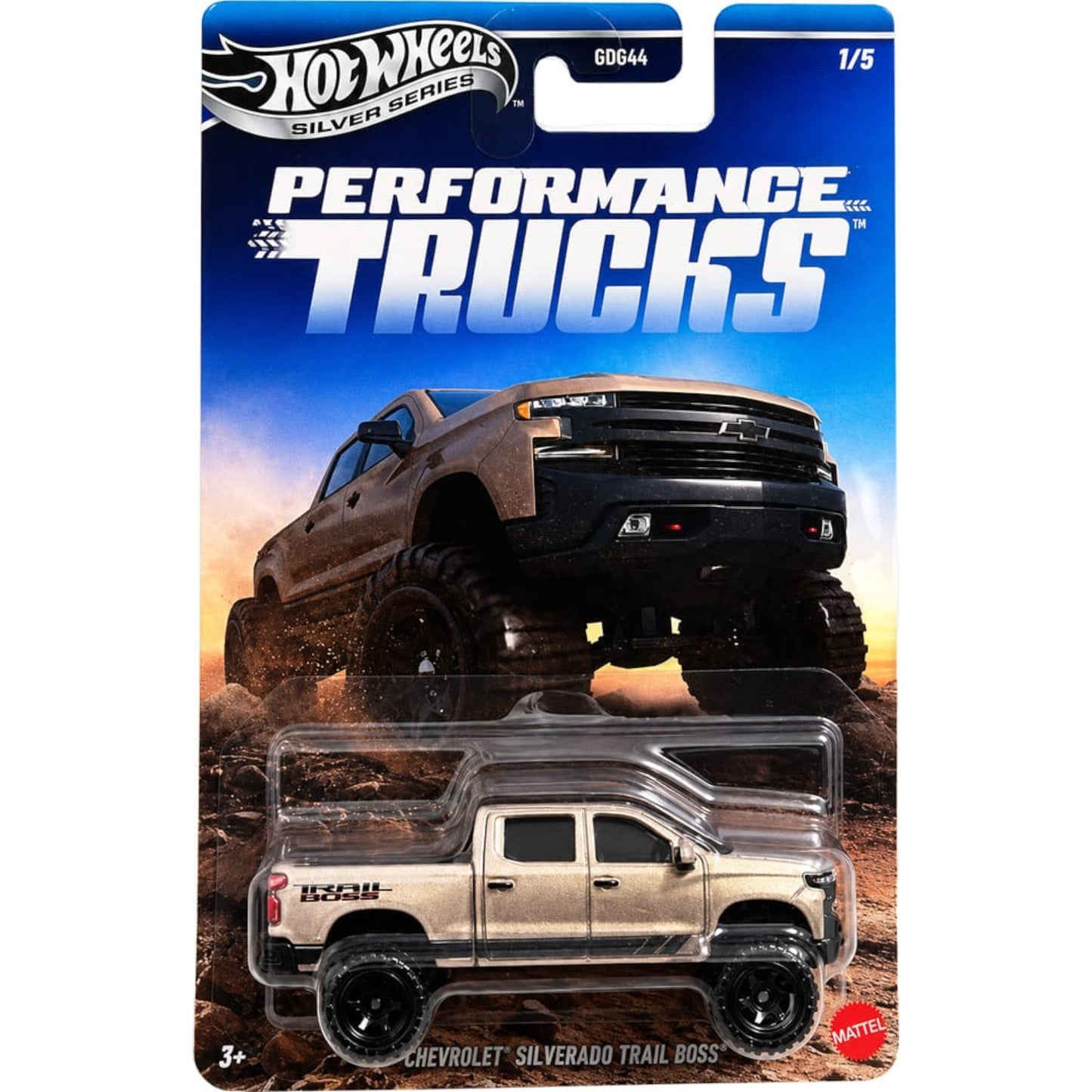 Hot Wheels 2026 - Performance Trucks - 2019 Chevrolet Silverado Trail Boss LT - JKX71