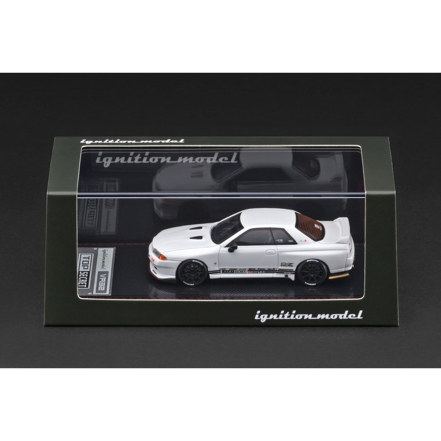 Ignition - Pre-Order - TOP SECRET Nissan Skyline GT-R (VR32), white - IG3844