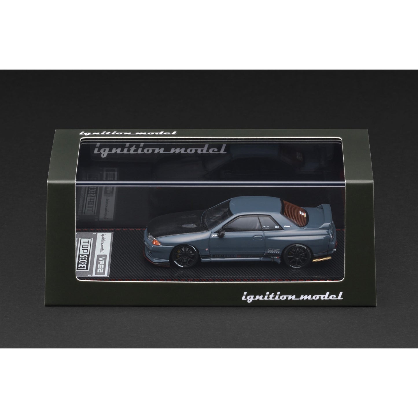 Ignition - Pre-Order - TOP SECRET Nissan Skyline GT-R (VR32), gray - IG3845