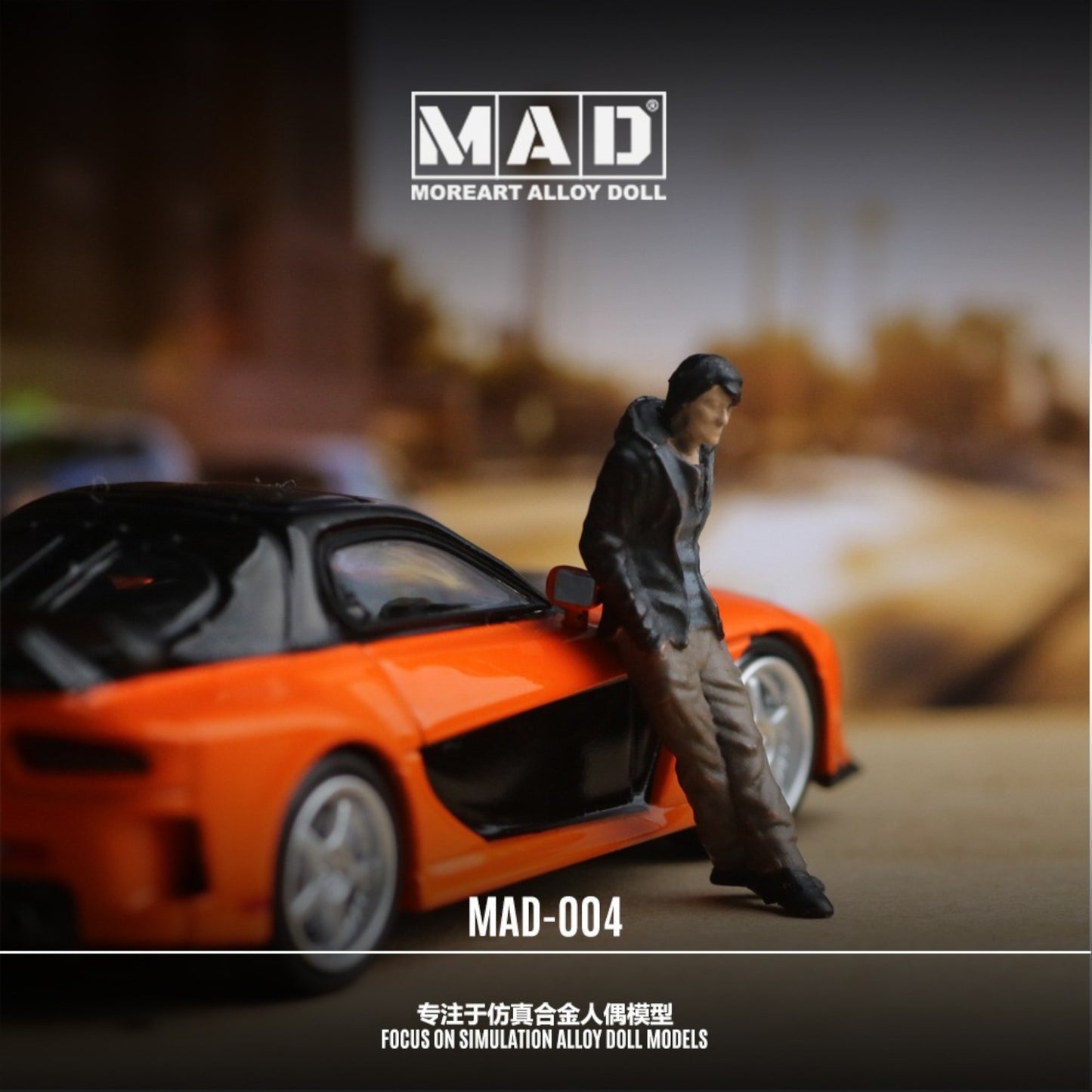 MAD Figures - Pre-Order - Fast & Furious Dominic Toretto & Han Lue Figurenset - MAD004 - MAD006