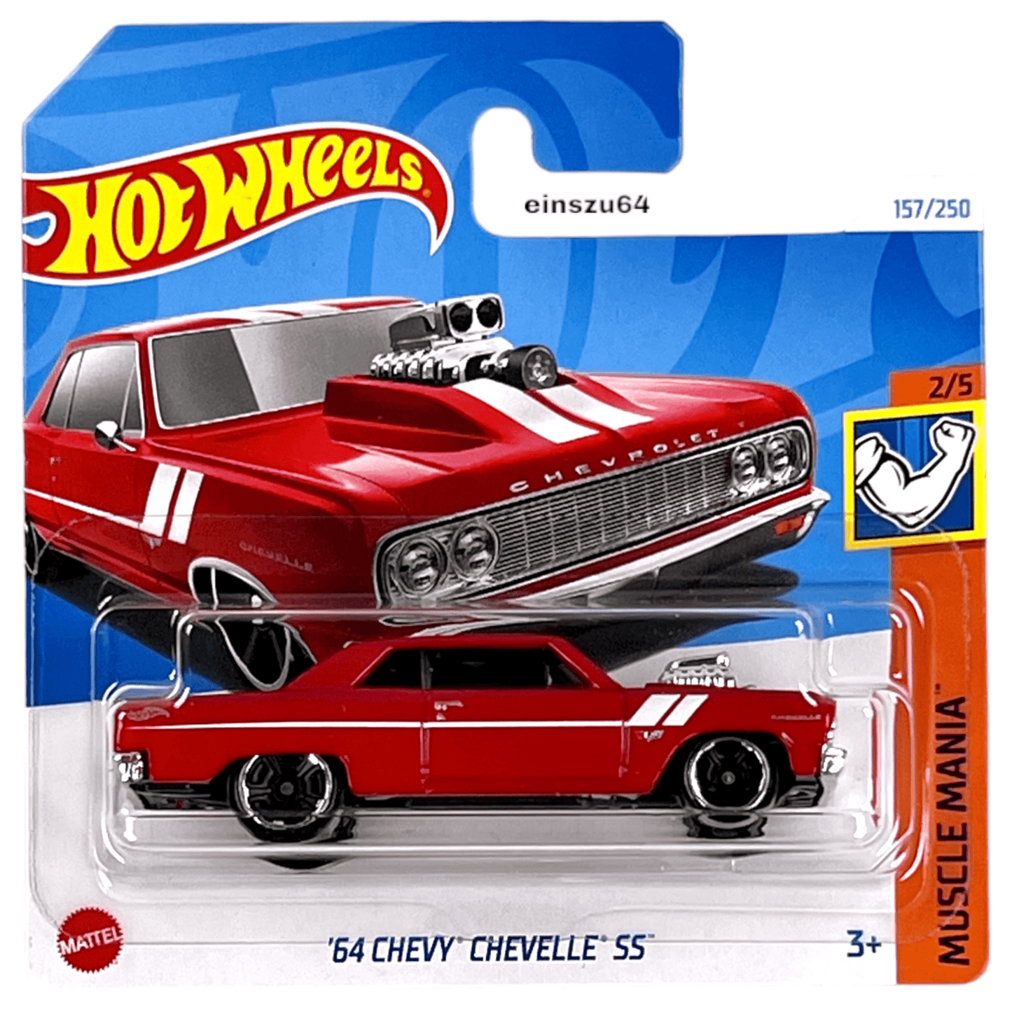 Hot Wheels 2024 - ´64 Chevy Chevelle SS - Muscle Mania 2/5 - HTC58 - 157/250