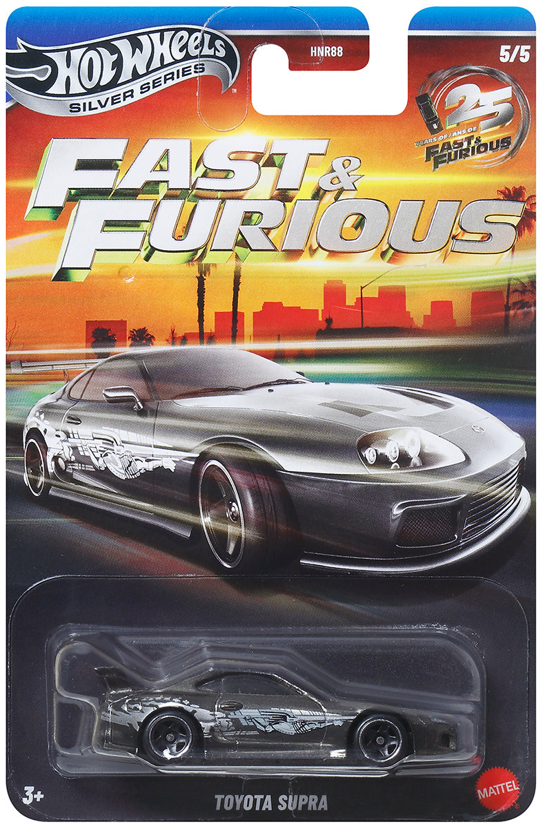 Hot Wheels 2026 - Pre-Order - Fast & Furious Silver Edt. - 25th Anniversary - Set