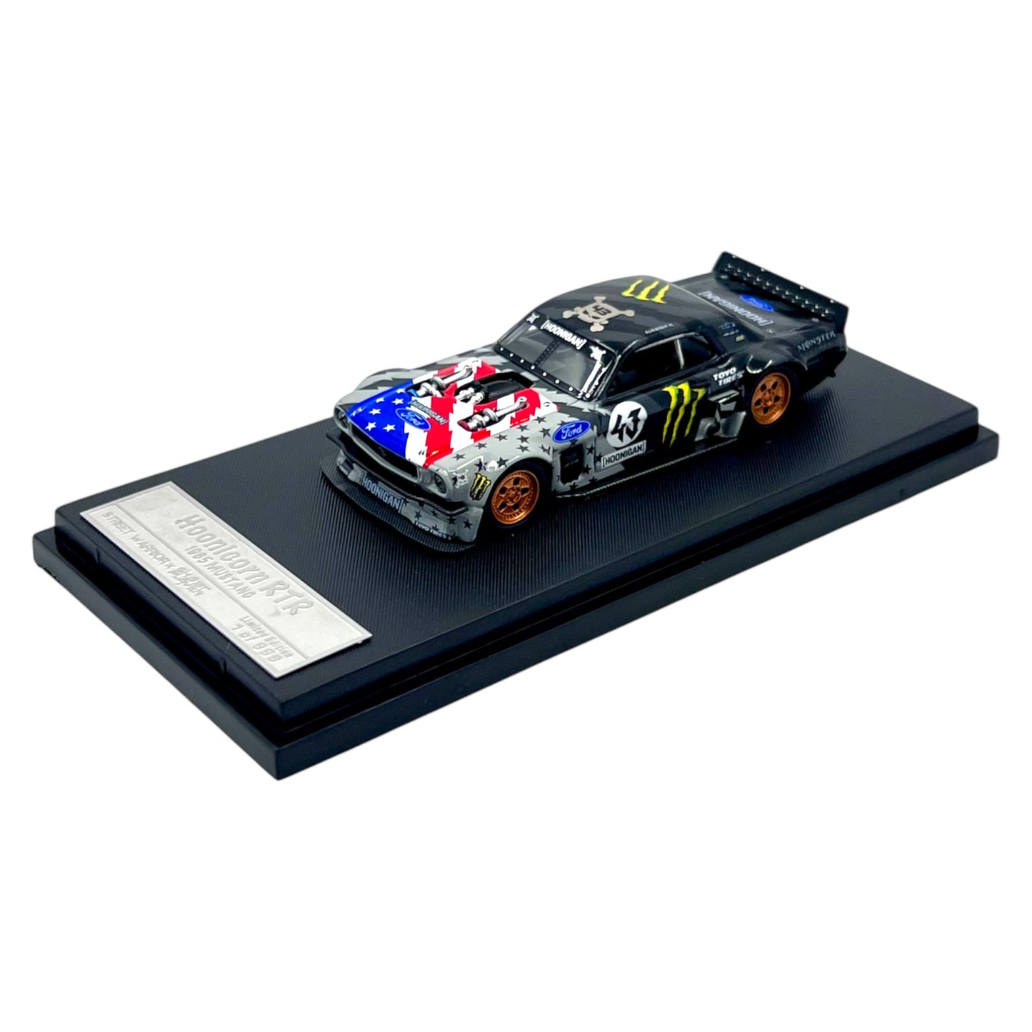 Street Warrior - 1965 Ford Mustang Hoonicorn RTR, US-Flag Design - STW090A