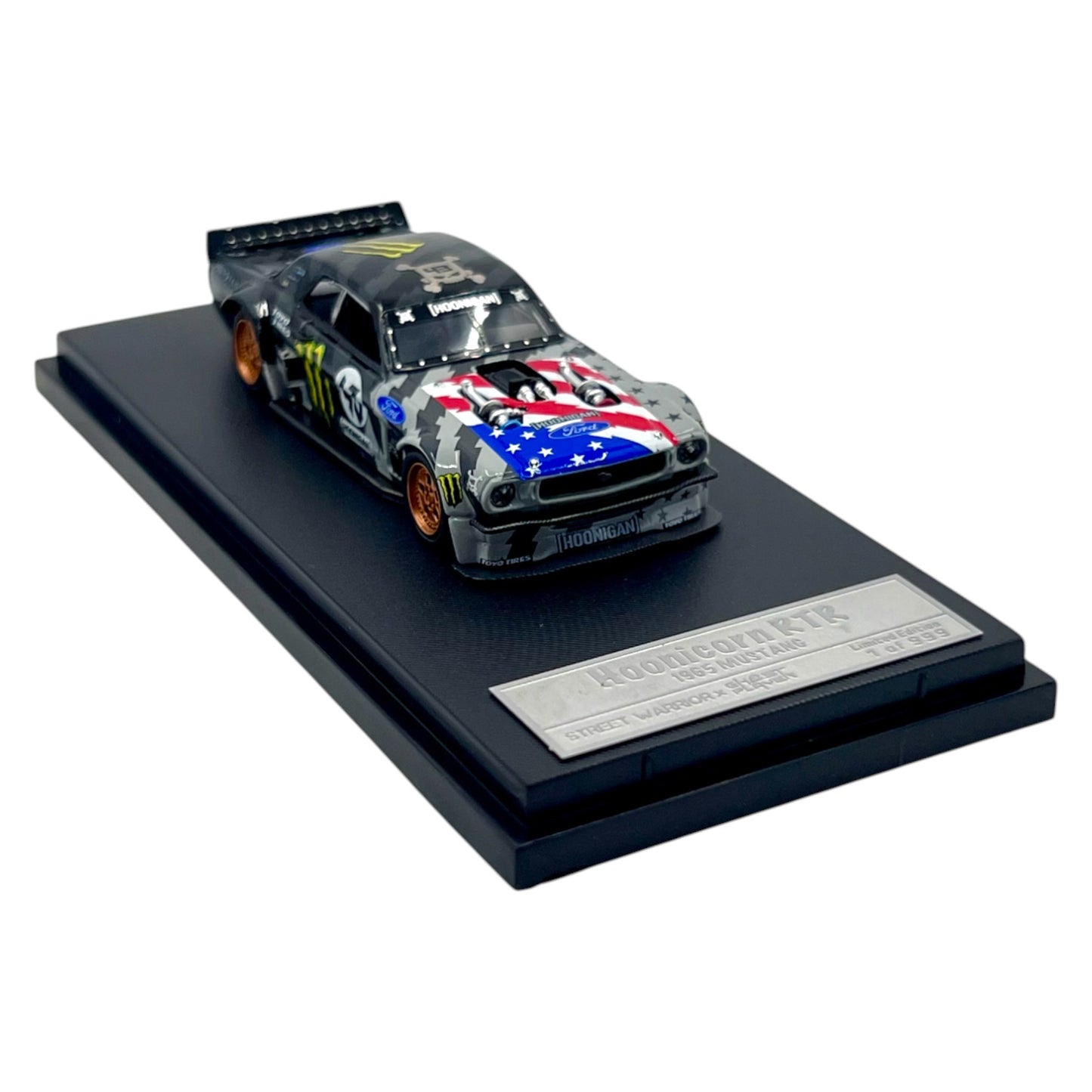 Street Warrior - 1965 Ford Mustang Hoonicorn RTR, US-Flag Design - STW090A