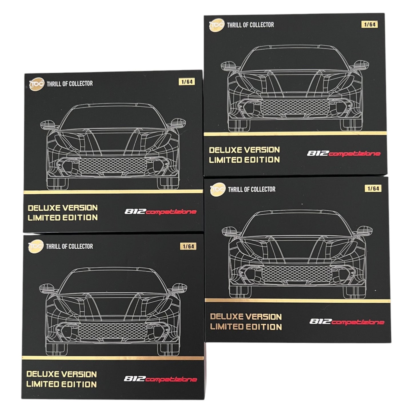 TOC Models - FE812 3.0 Cavalcade Collection - 4x Modelle