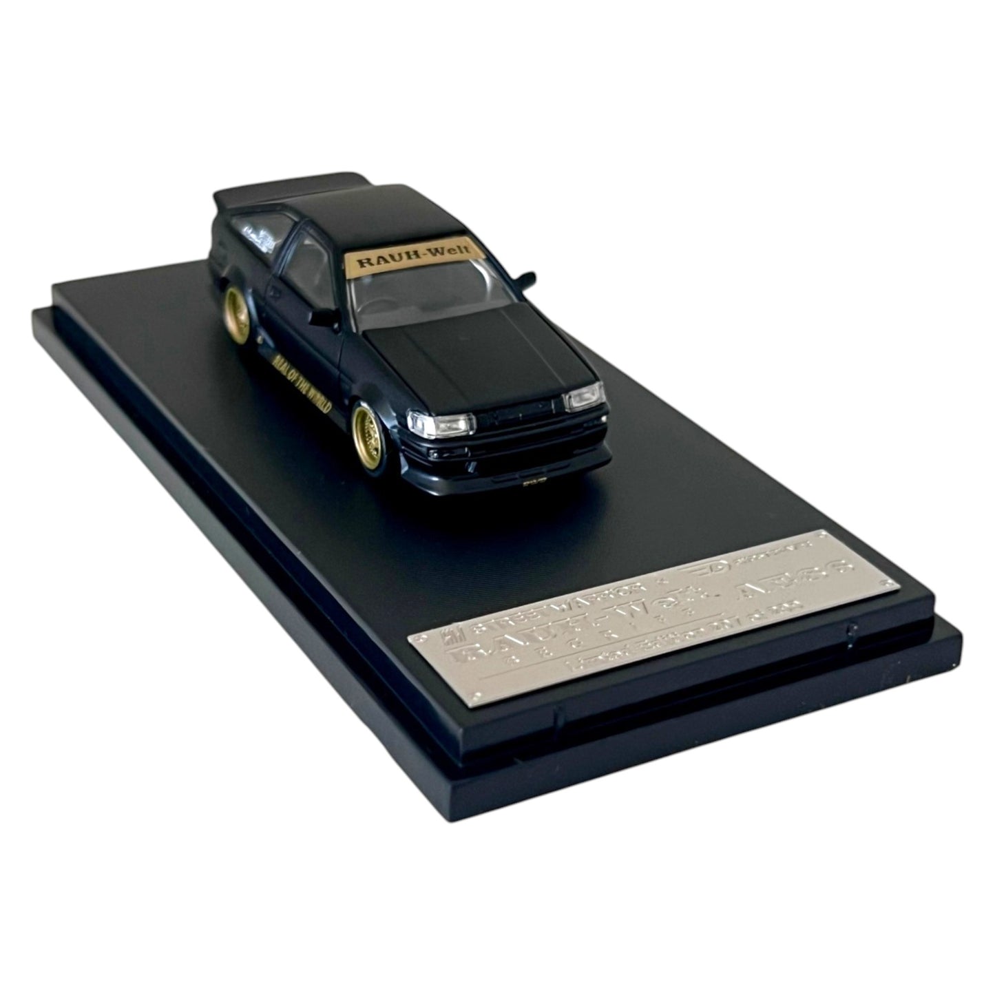 Street Warrior - RWB AE86, matte black - STW124