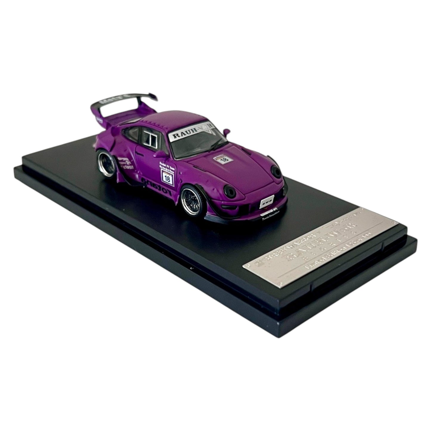 Street Warrior - RWB 993, Rotane Race Track, high Wing - matte purple - STW018