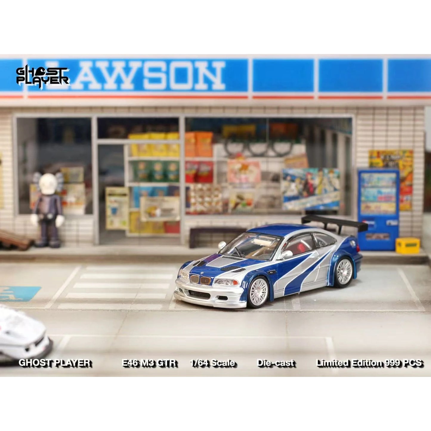 Street Weapon - Pre-Order - BMW NFS M3 GTR, silver/blue - STW212