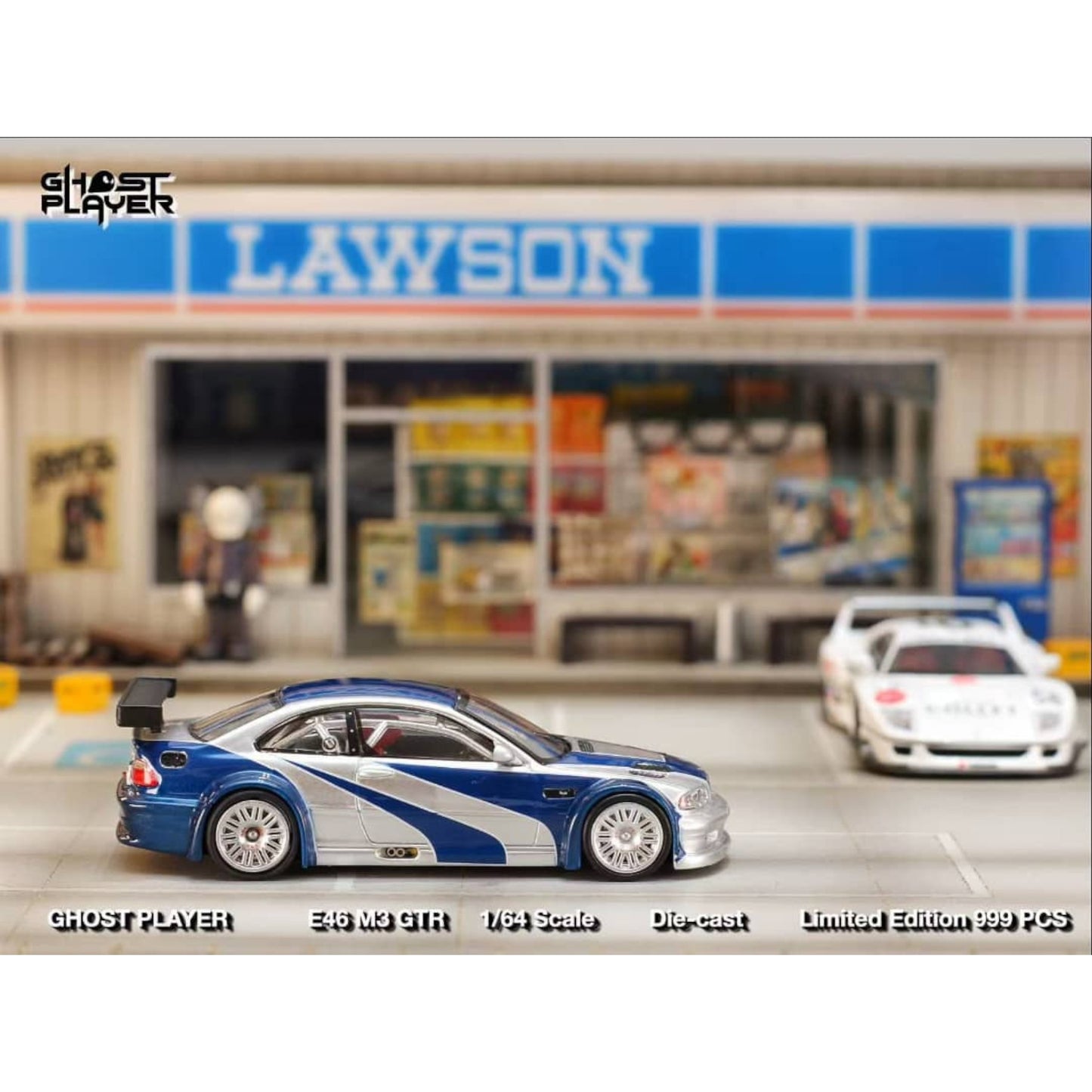 Street Weapon - Pre-Order - BMW NFS M3 GTR, silver/blue - STW212