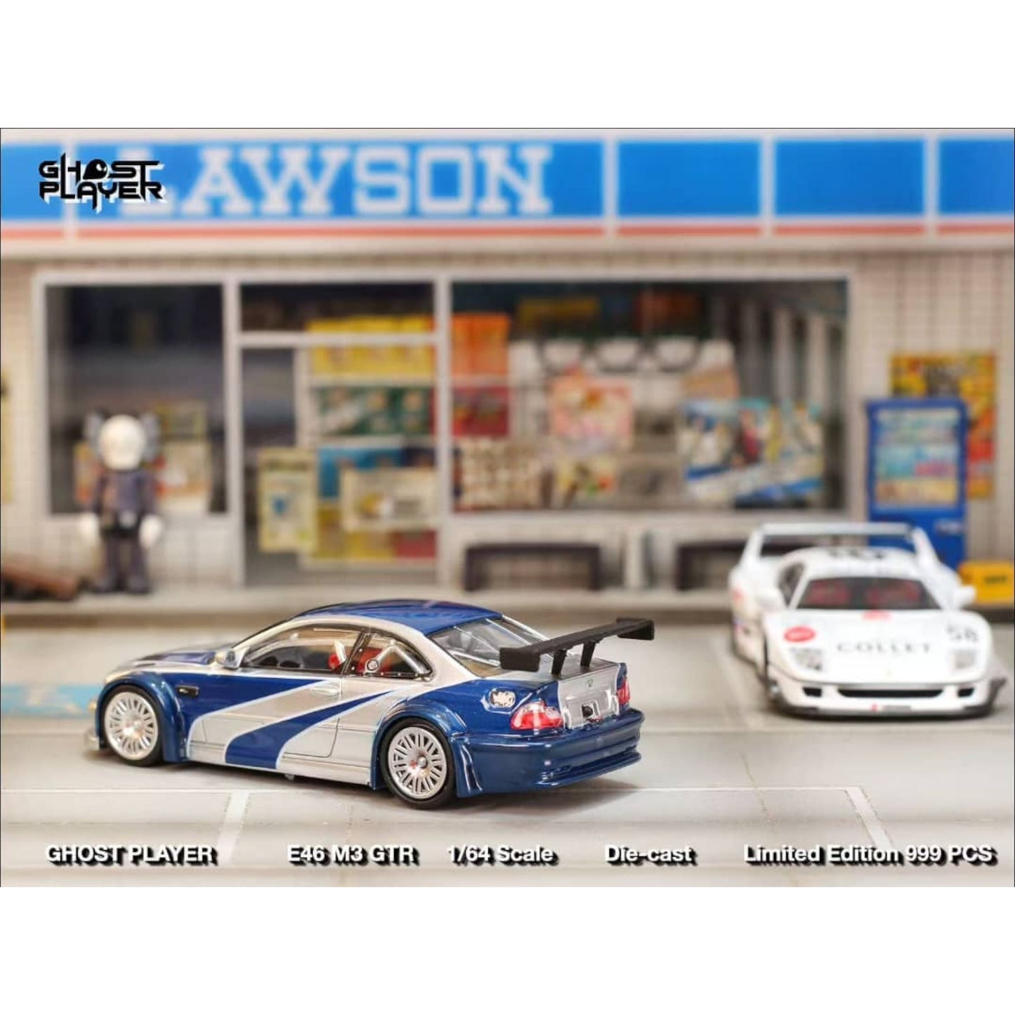 Street Weapon - Pre-Order - BMW NFS M3 GTR, silver/blue - STW212