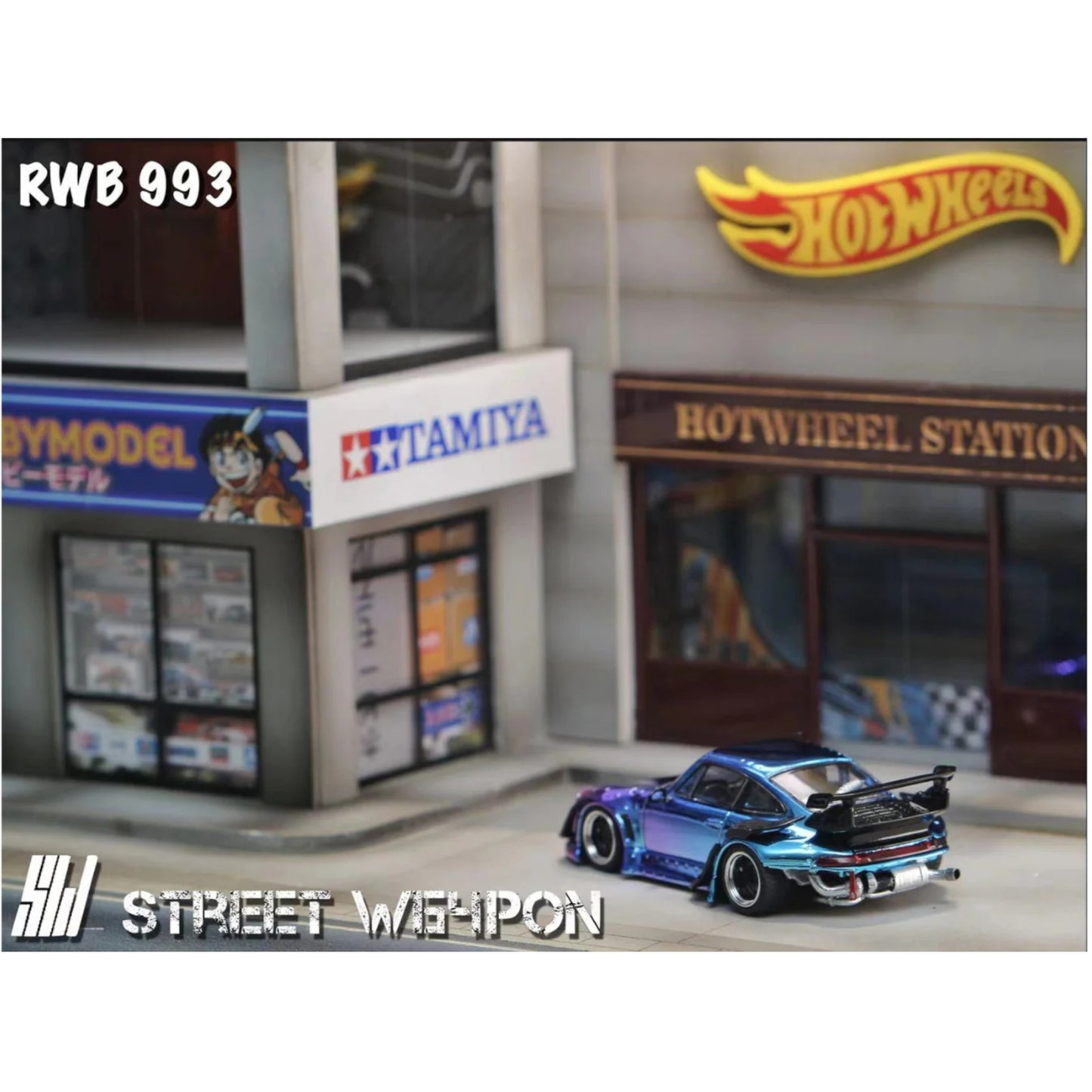 Street Weapon - Pre-Order - RWB 993 Neo Chrome - STW174