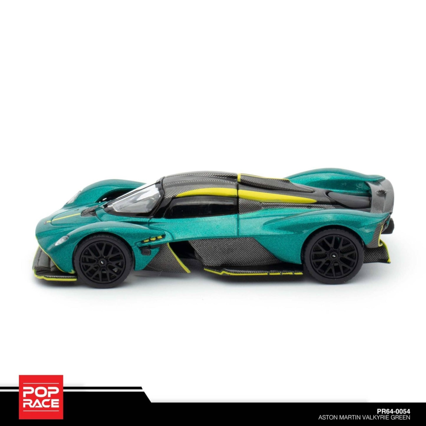 Pop Race - Aston Martin Valkyrie, viridian green - PR640054 - 1:64