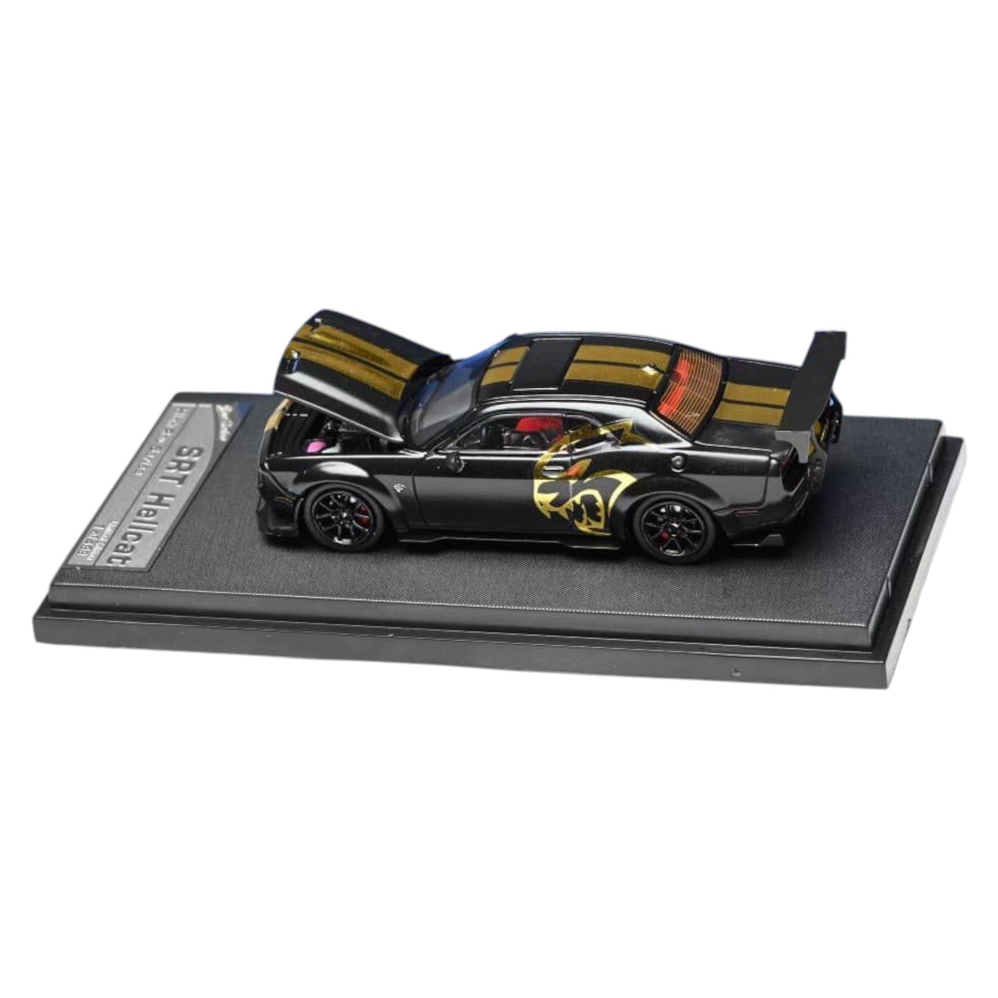 Stance Hunters - Pre-Order - Dodge Challenger SRT Hellcat, black-gold - SH64-HELL-BLKG
