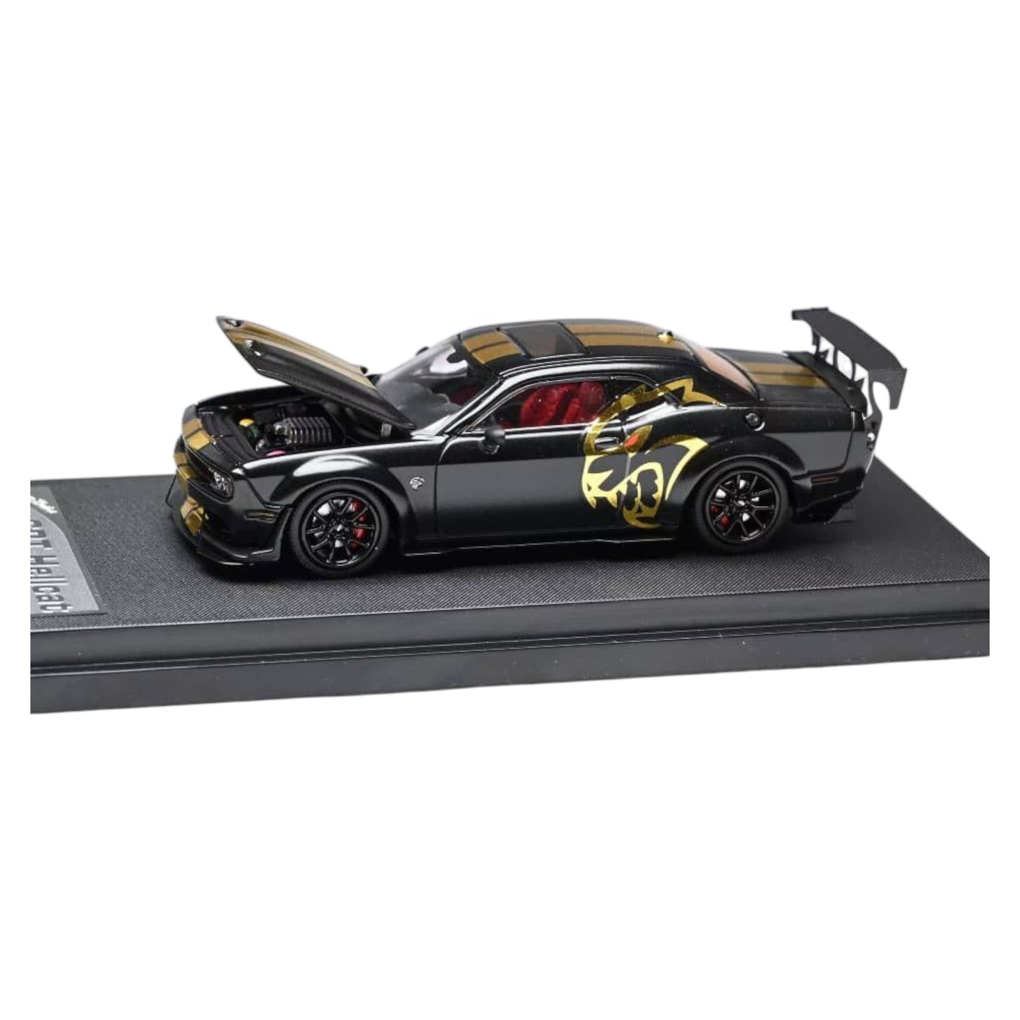 Stance Hunters - Pre-Order - Dodge Challenger SRT Hellcat, black-gold - SH64-HELL-BLKG