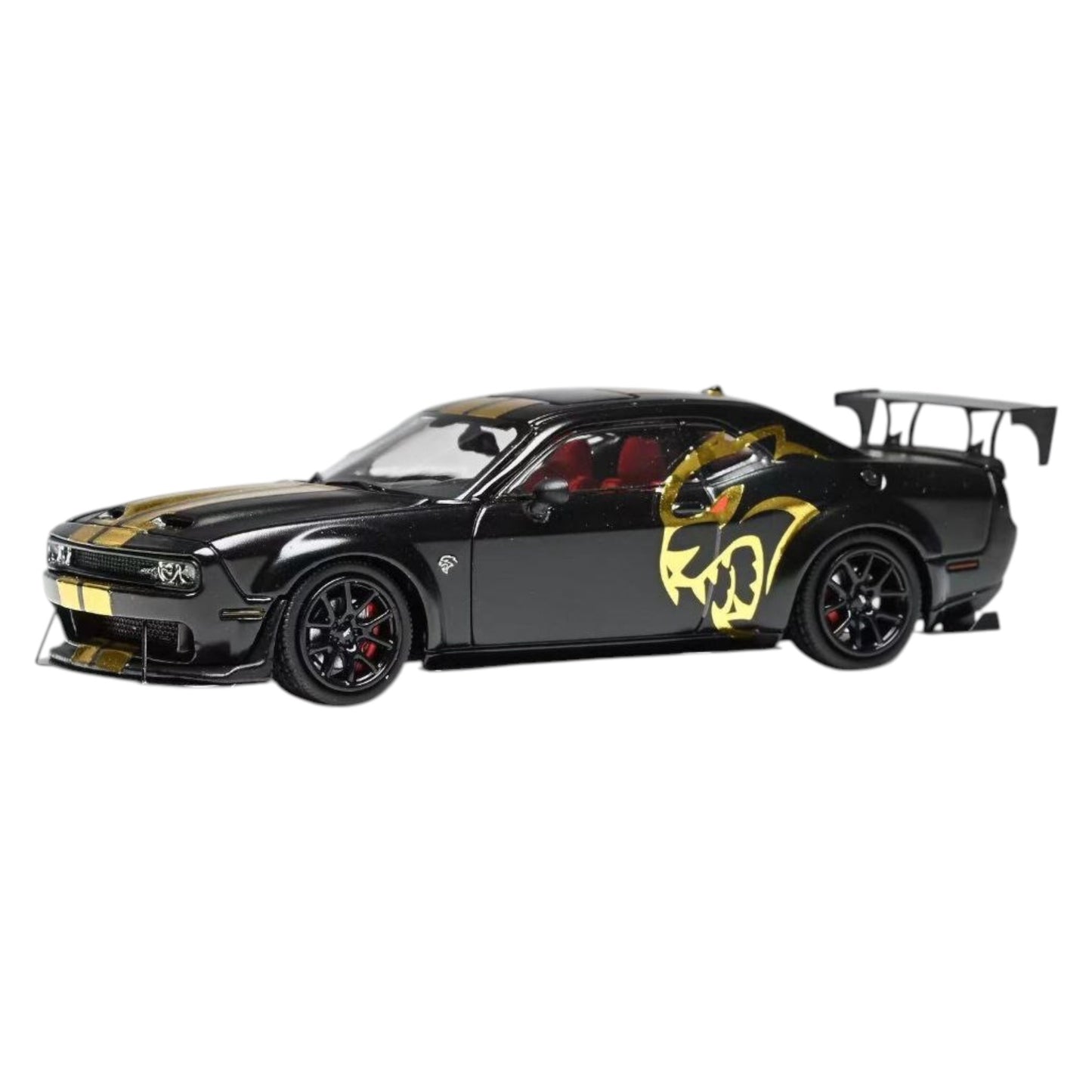 Stance Hunters - Pre-Order - Dodge Challenger SRT Hellcat, black-gold - SH64-HELL-BLKG