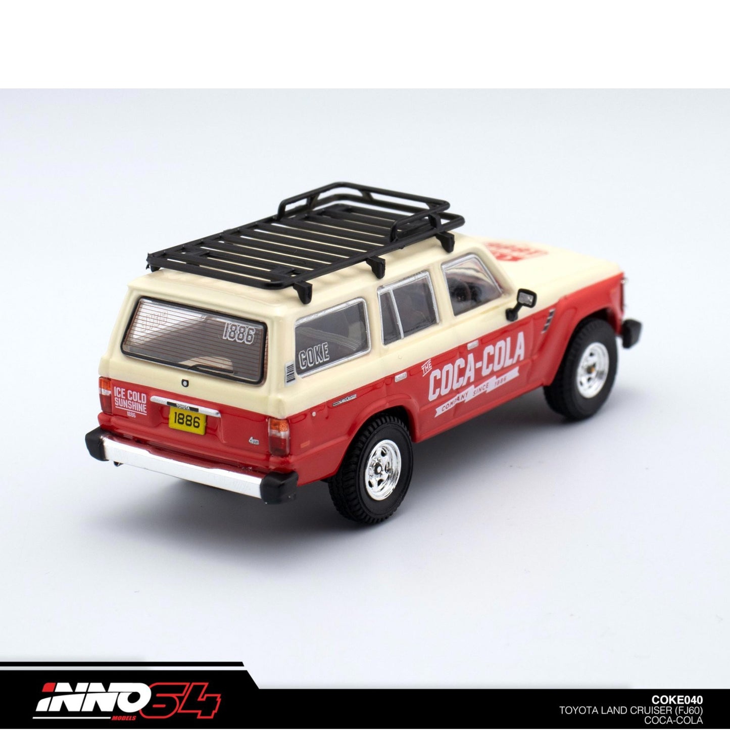 INNO64 - Toyota Land Cruiser (FJ60) Coca-Cola - IN64-COKE-040 - 1:64