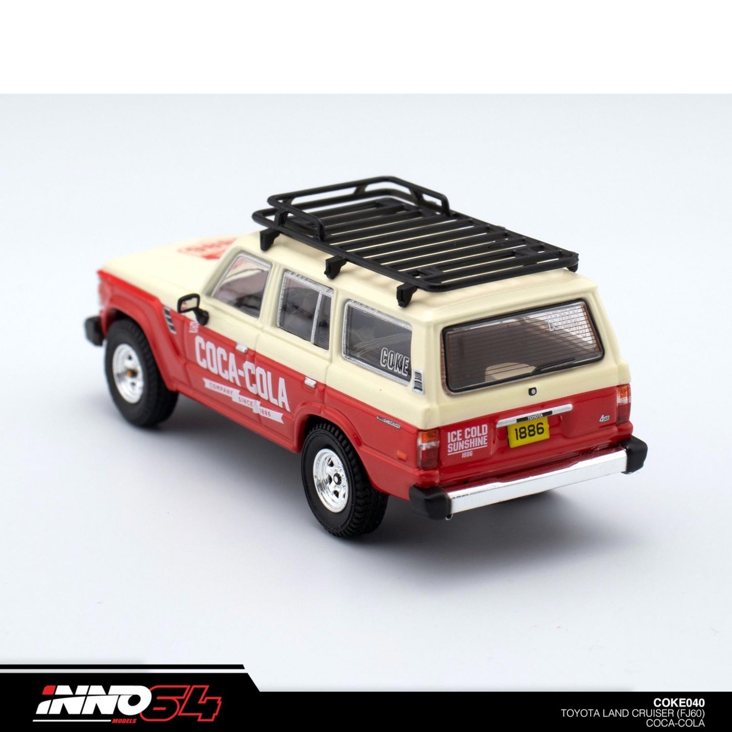 INNO64 - Toyota Land Cruiser (FJ60) Coca-Cola - IN64-COKE-040 - 1:64