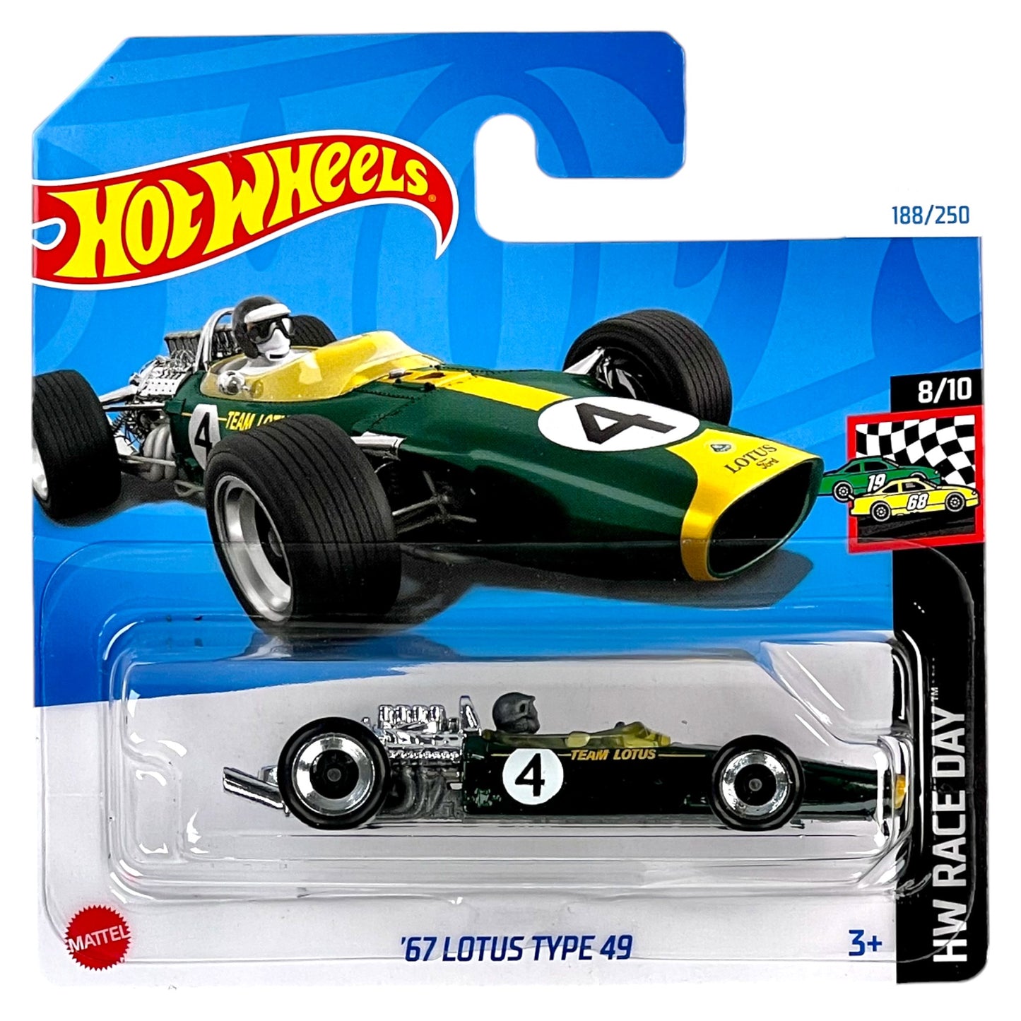 Hot Wheels 2024 - ´67 Lotus Type 49 - Race Day 8/10 - HTD99 - 188/250