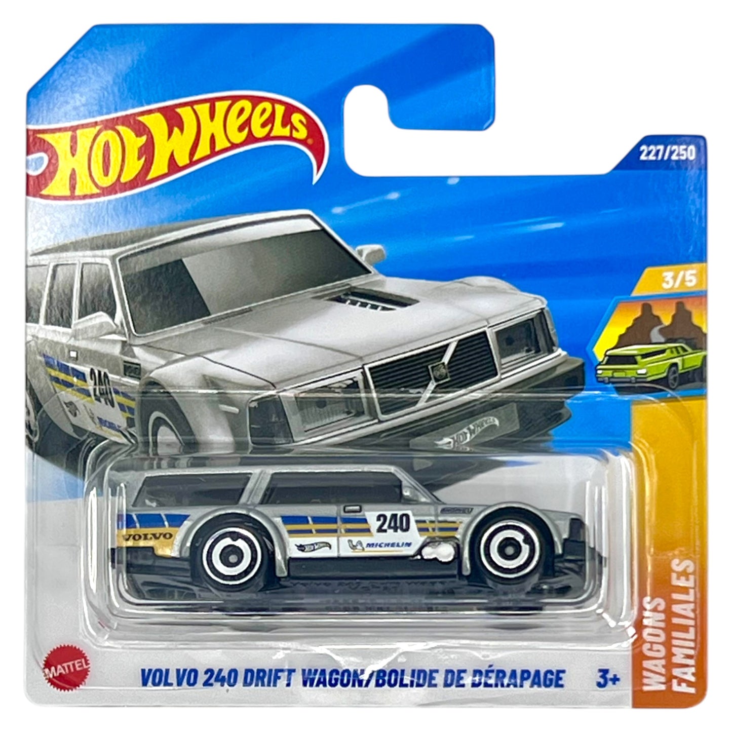 Hot Wheels 2025 - Volvo 240 Drift Wagon - Wagons 3/5 - JBB40 - 227/250