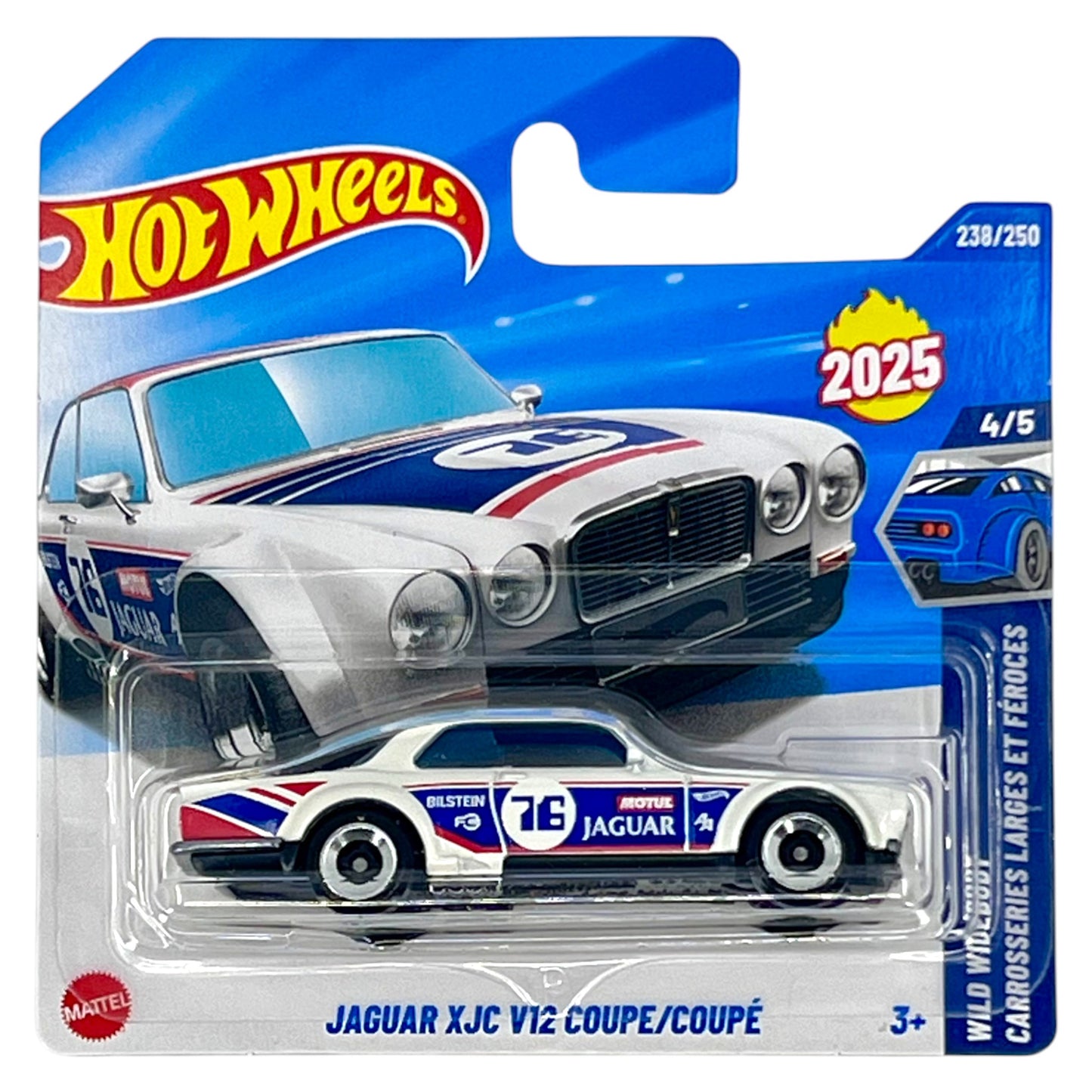 Hot Wheels 2025 - Jaguar XJC V12 Coupe - Wild Widebody 4/5 - HYW54 - 238/250
