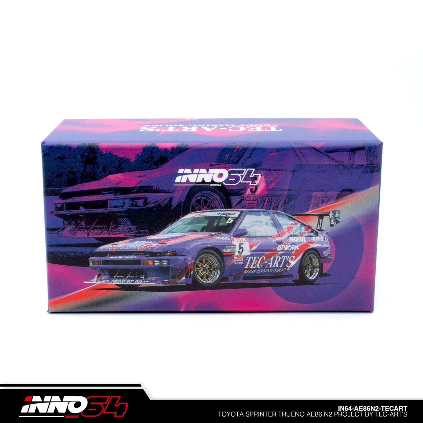 INNO64 - Toyota Sprinter Trueno AE86 N2 Project by Tec-Art`s - IN64-AE86N2-TECART