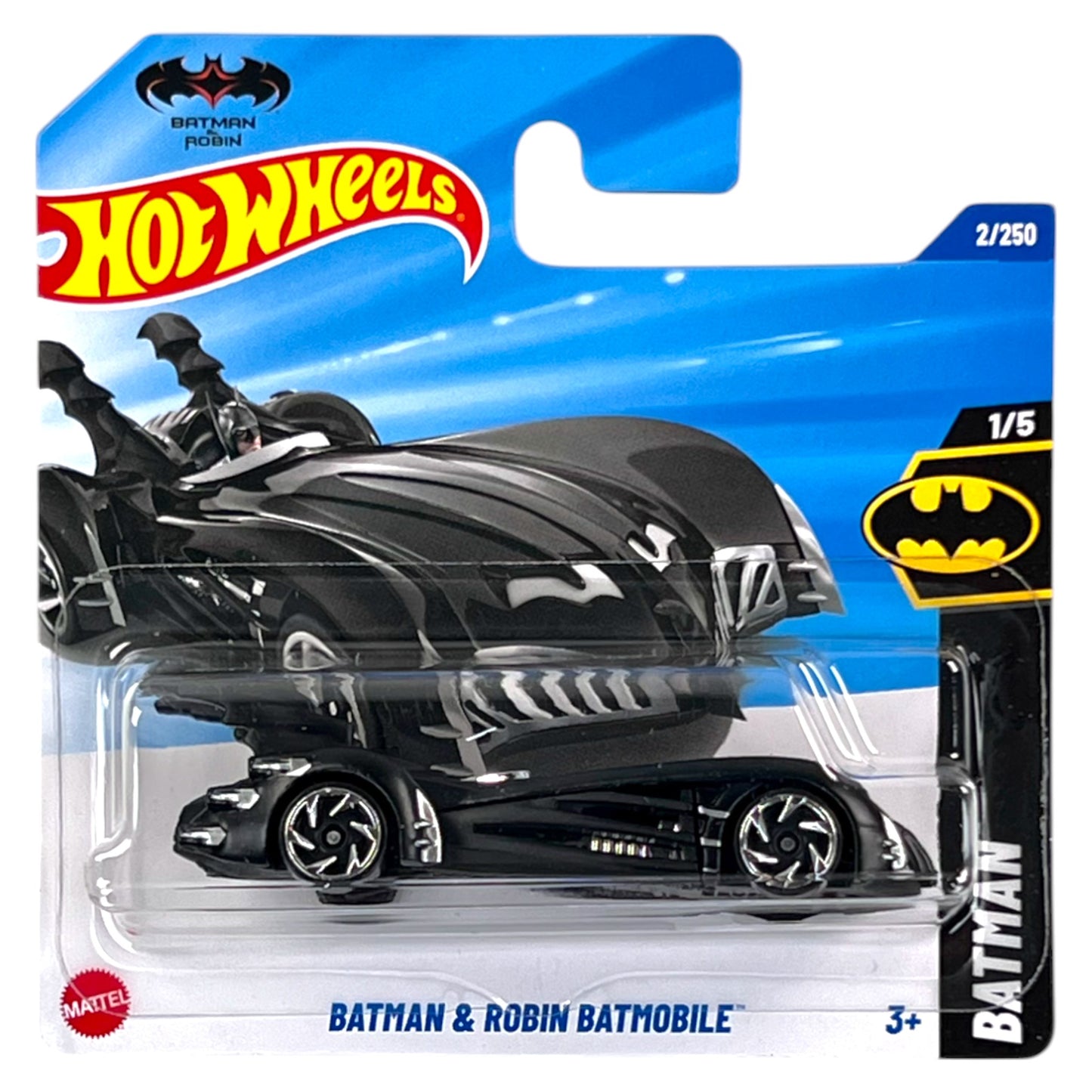 Hot Wheels 2025 - Batman & Robin Batmobile - Batman 1/5 - HYW60 - 2/250