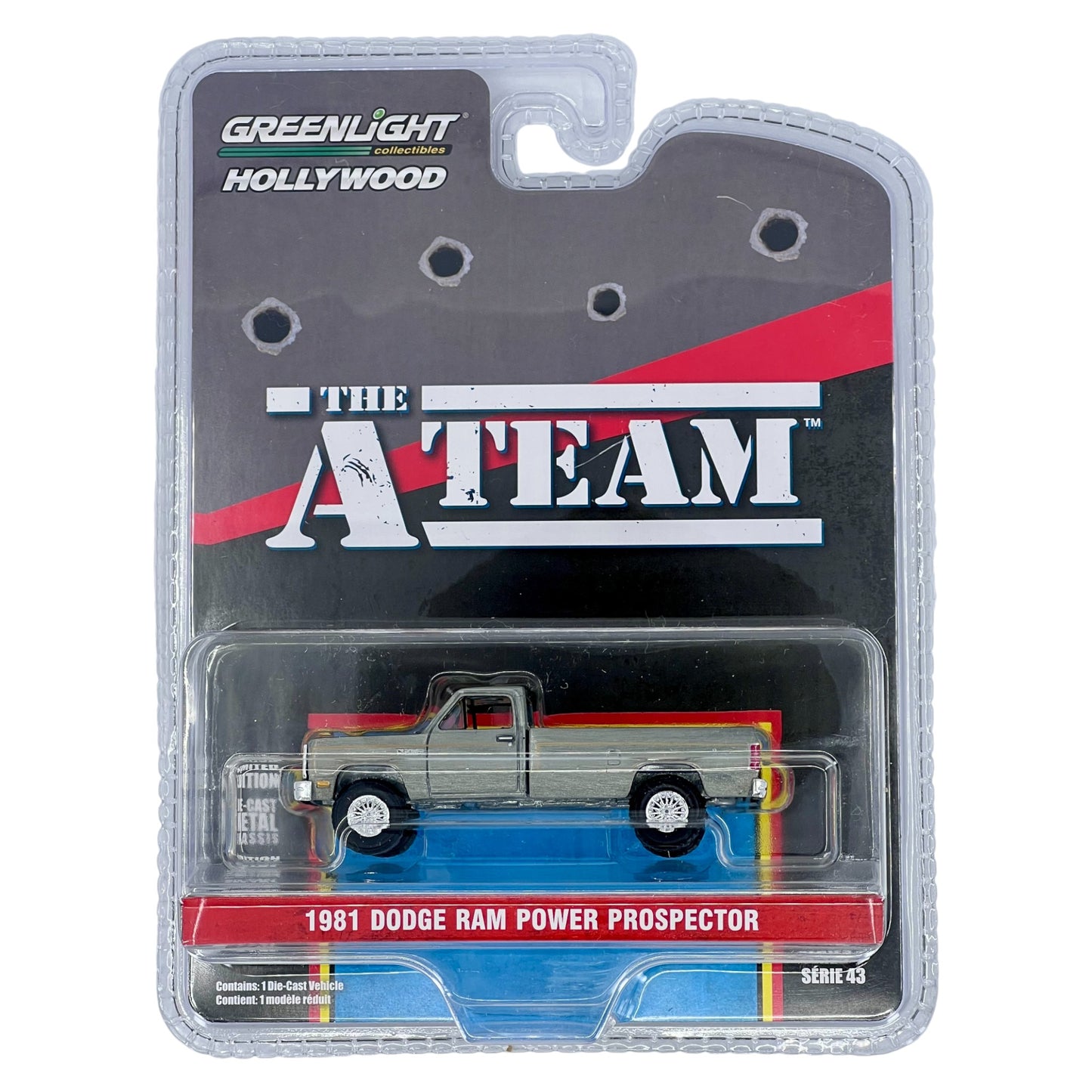 Greenlight - 1981 Dodge Power Ram Prospector- The A-Team - 62040-C - Chase Car