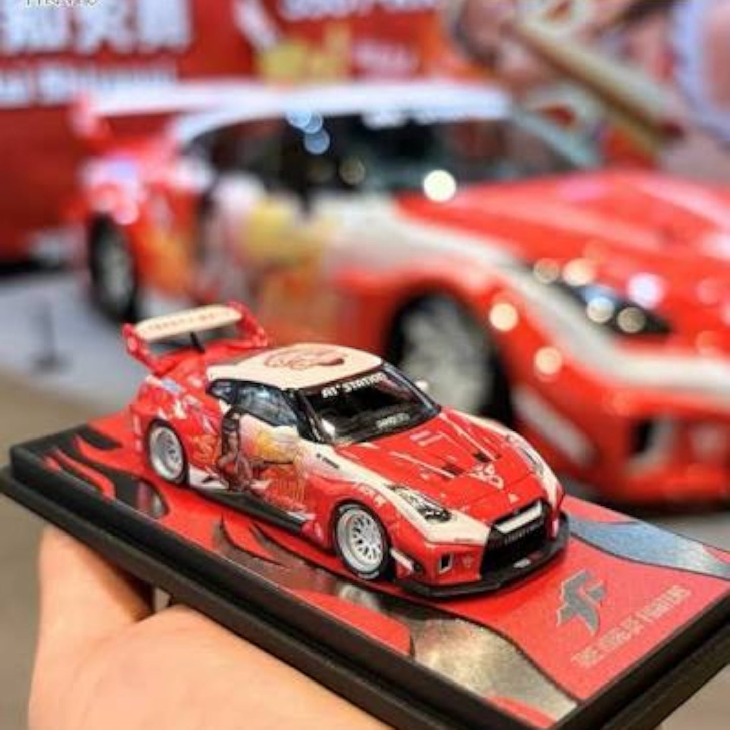 INNO64 - Pre-Order - Nissan GT-R R35 KOF Shiranul Mai x LBWK Itasha - ACGHK2026 - Event Model
