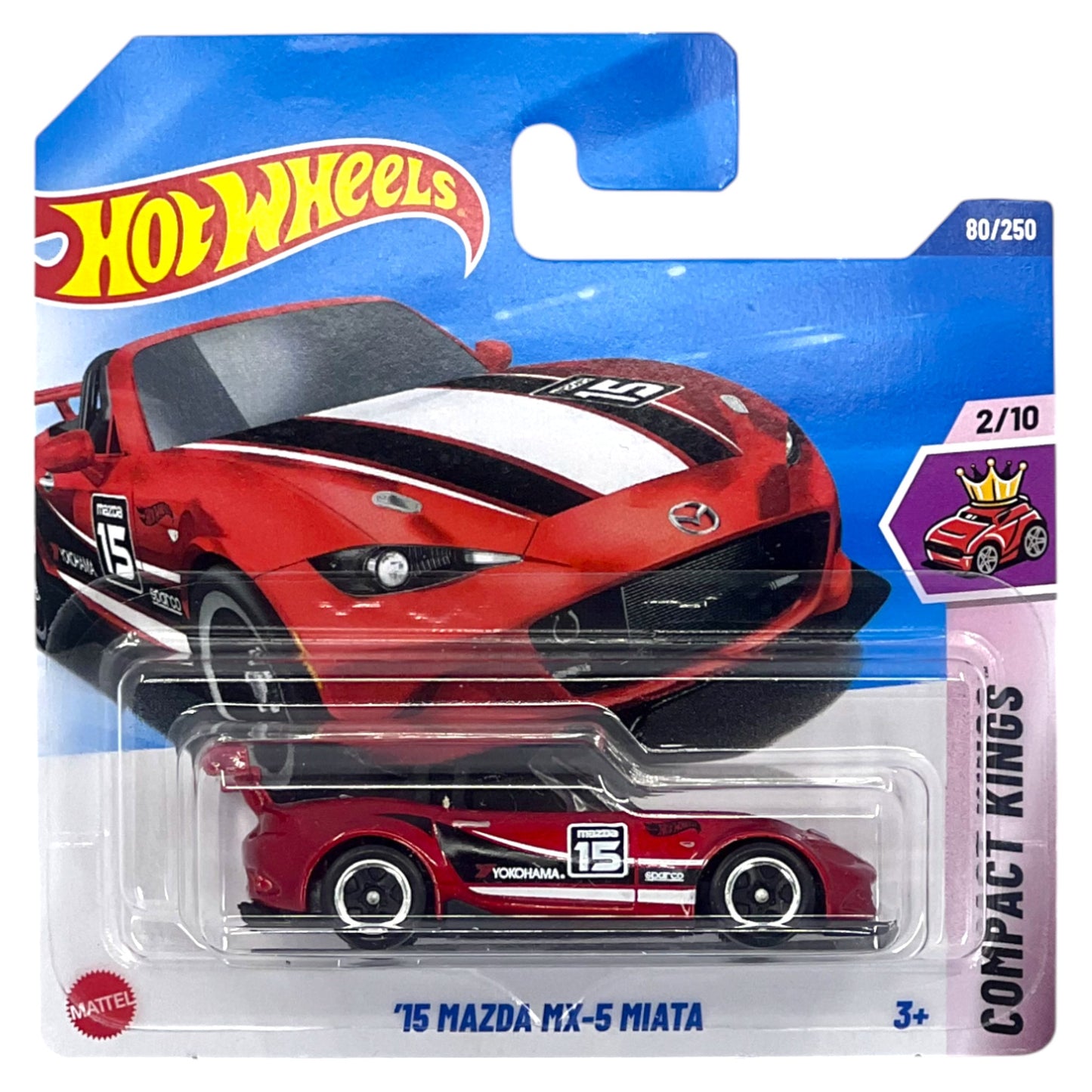Hot Wheels 2025 - ´15 Mazda MX-5 Miata - Compact Kings 2/10 - JBB18 - 80/250
