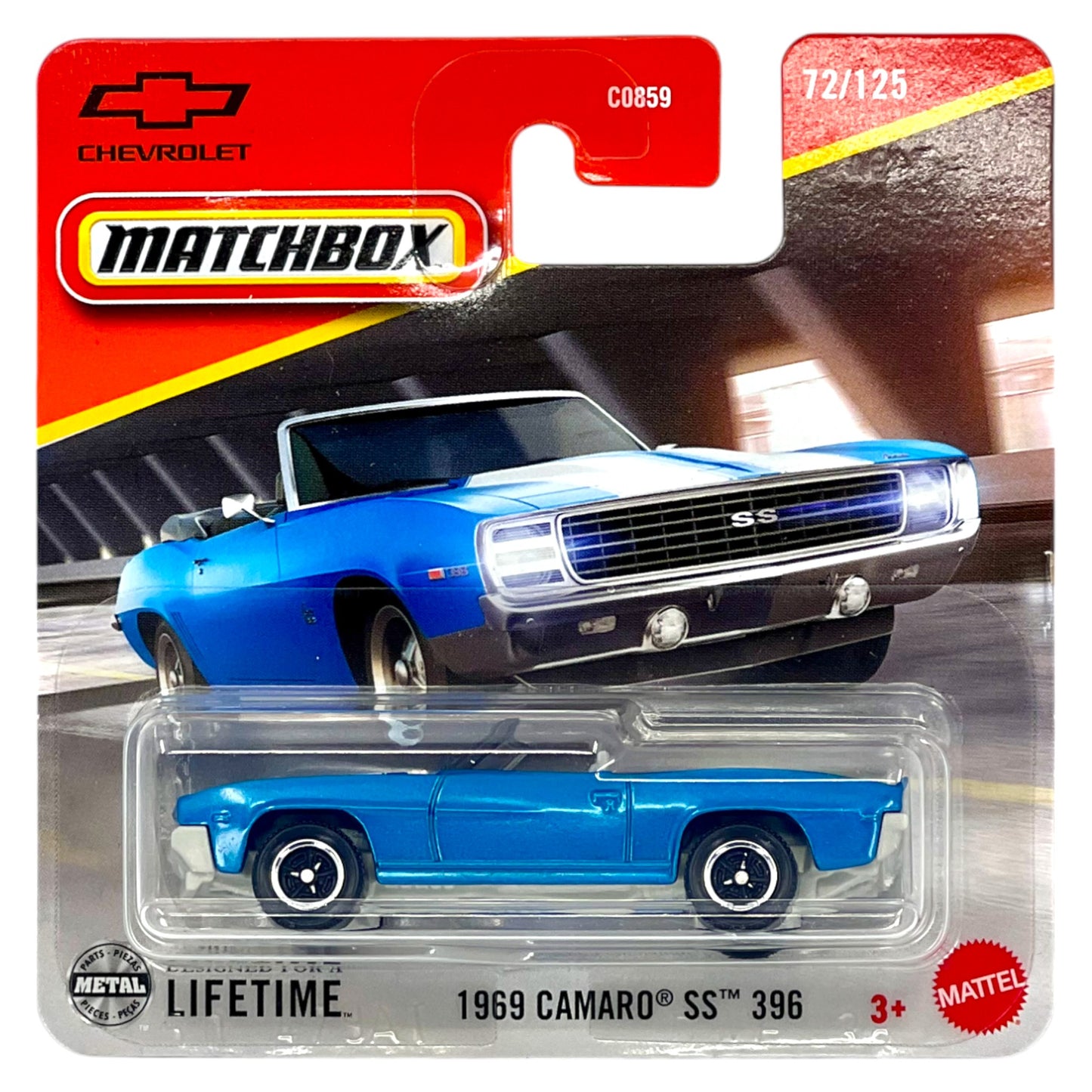 Matchbox 2025 - 1969 Chevrolet Camaro SS 396 - JBR84 - 72/125 - 1:64