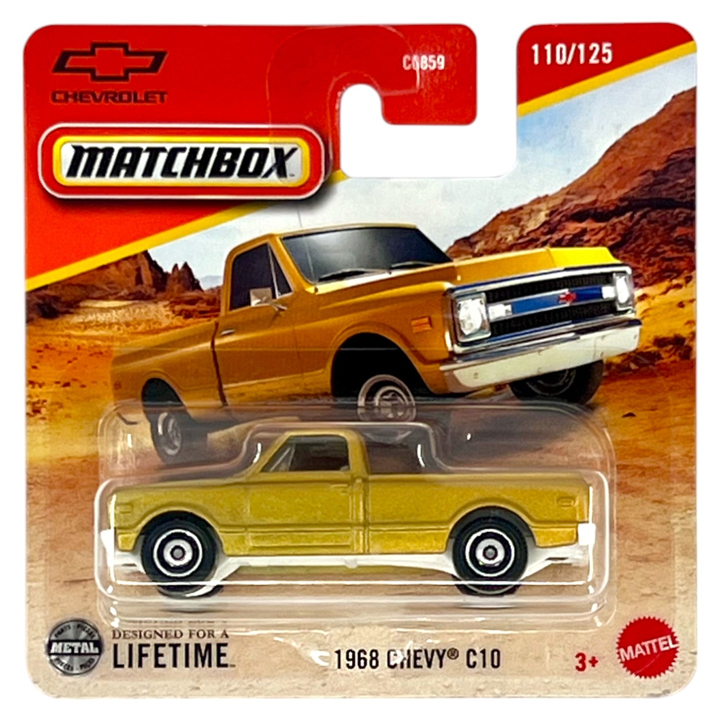 Matchbox 2025 - 1968 Chevy C10 - JBR88 - 110/125 - 1:64
