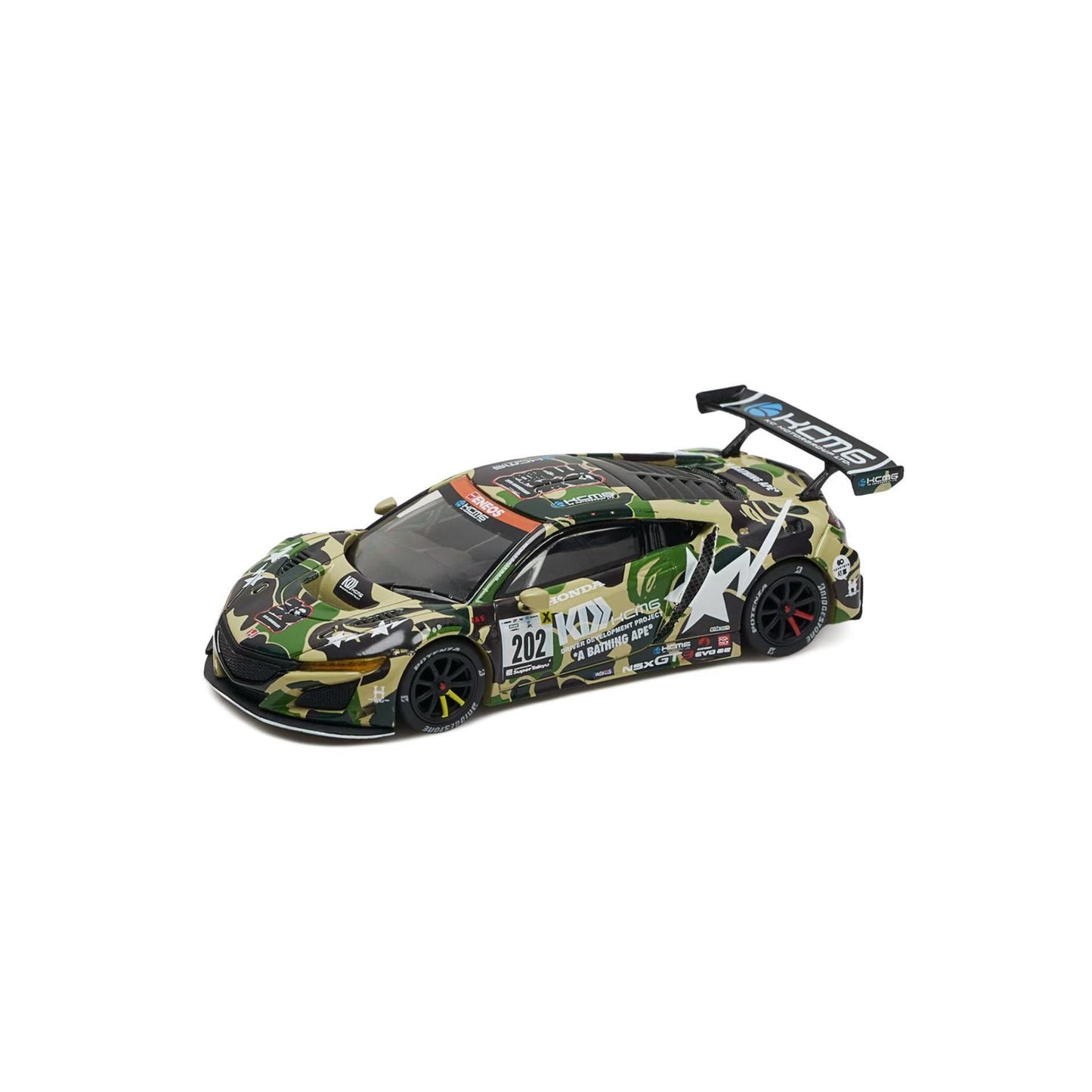 Pop Race - Pre-Order - HONDA NSX GT3 EVO22 KCMG BATHING APE - PR640027