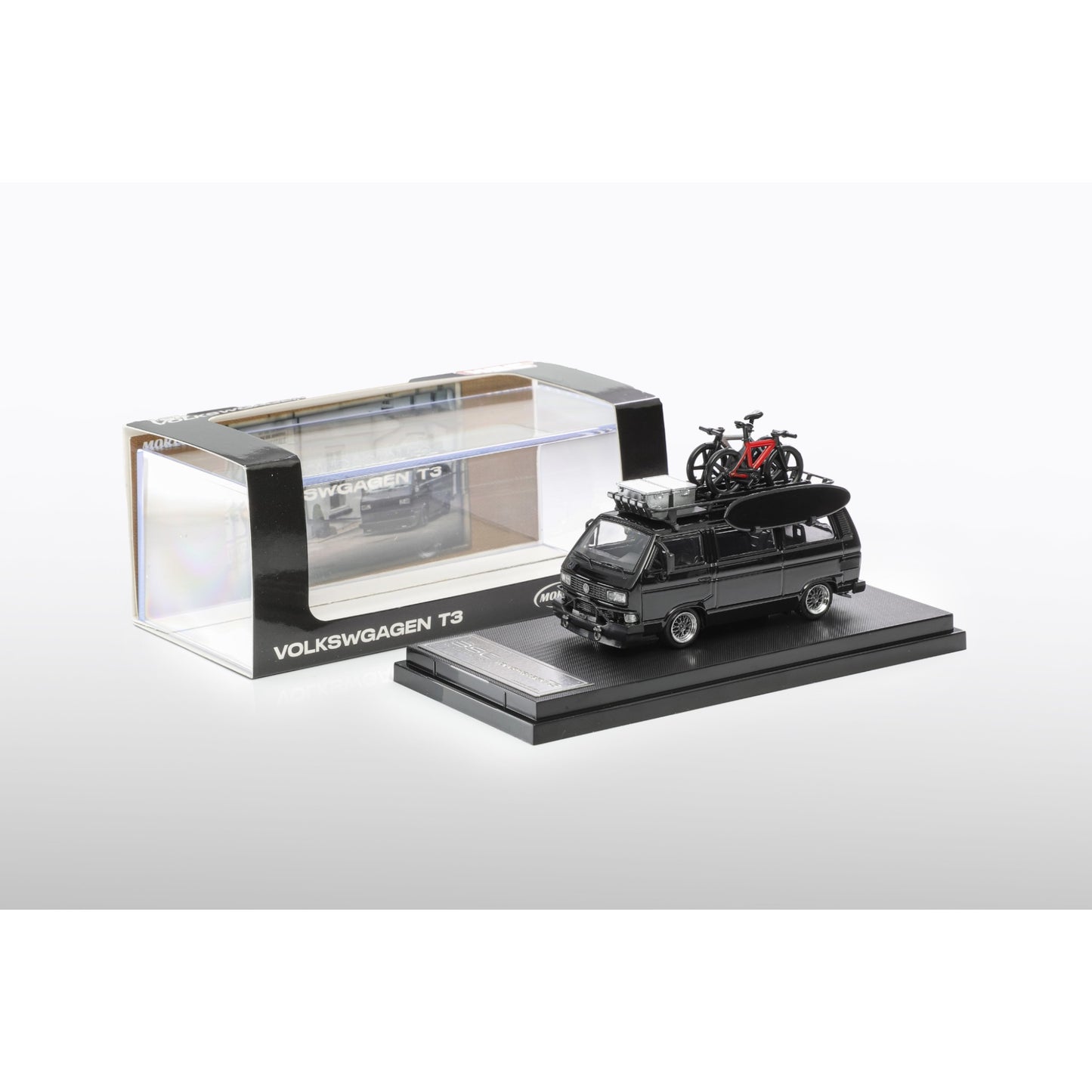 Mortal Diecast - Pre-Order - VW T3, black - with Accessories - HEC2025 exclusive - MO64-HEC25-T3-BLK