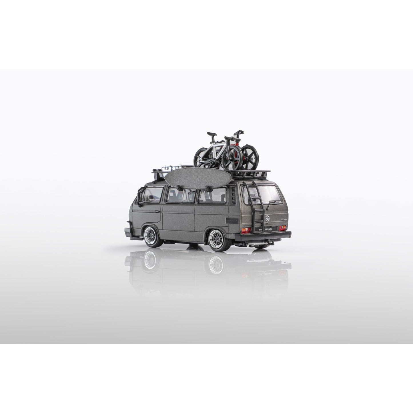 Mortal Diecast - Pre-Order - VW T3, matte grey - with Accessories - HEC2025 exclusive - MO64-HEC25-T3-MGRY