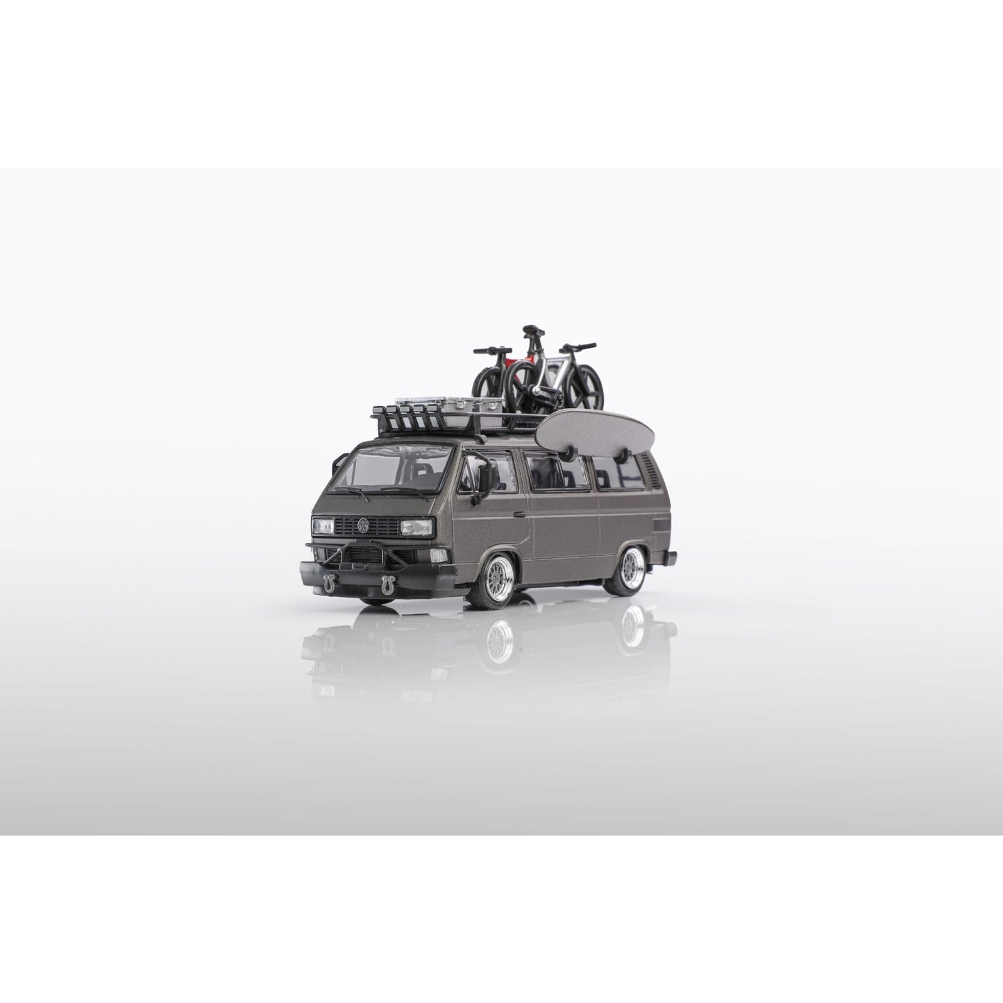 Mortal Diecast - Pre-Order - VW T3, matte grey - with Accessories - HEC2025 exclusive - MO64-HEC25-T3-MGRY