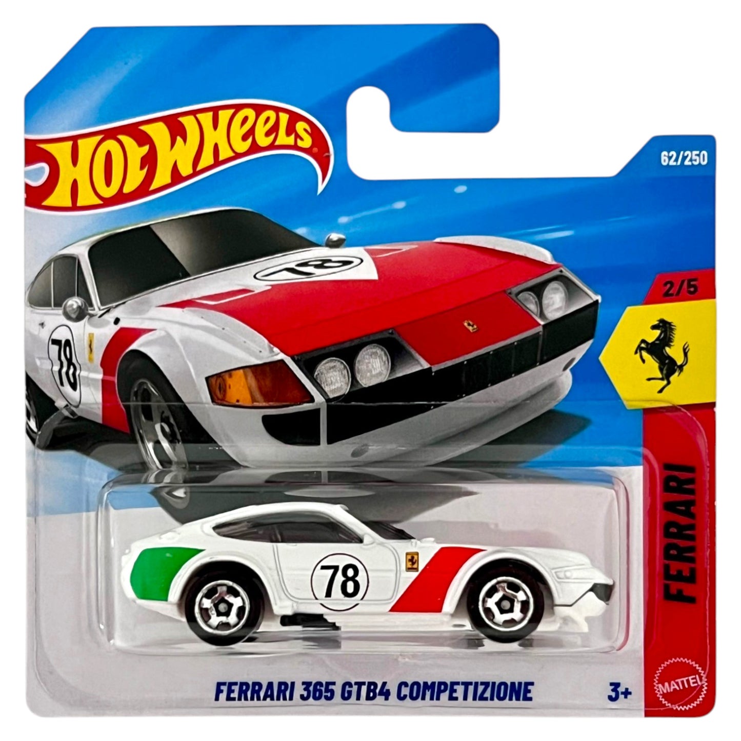 Hot Wheels 2026 - Ferrari 365 GTB4 Competizione - Ferrari 2/5 - JJL06 - 62/250