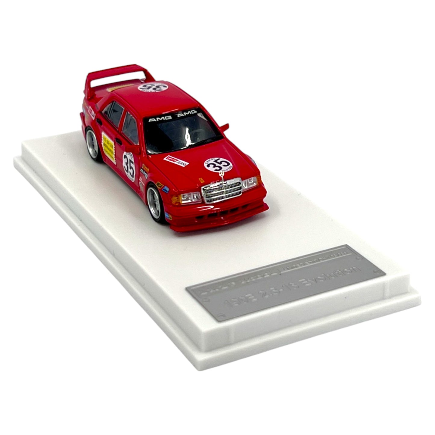 LMLF Model - Mercedes-Benz 190E 2.5-16 EVO II LMF red pig - STL097