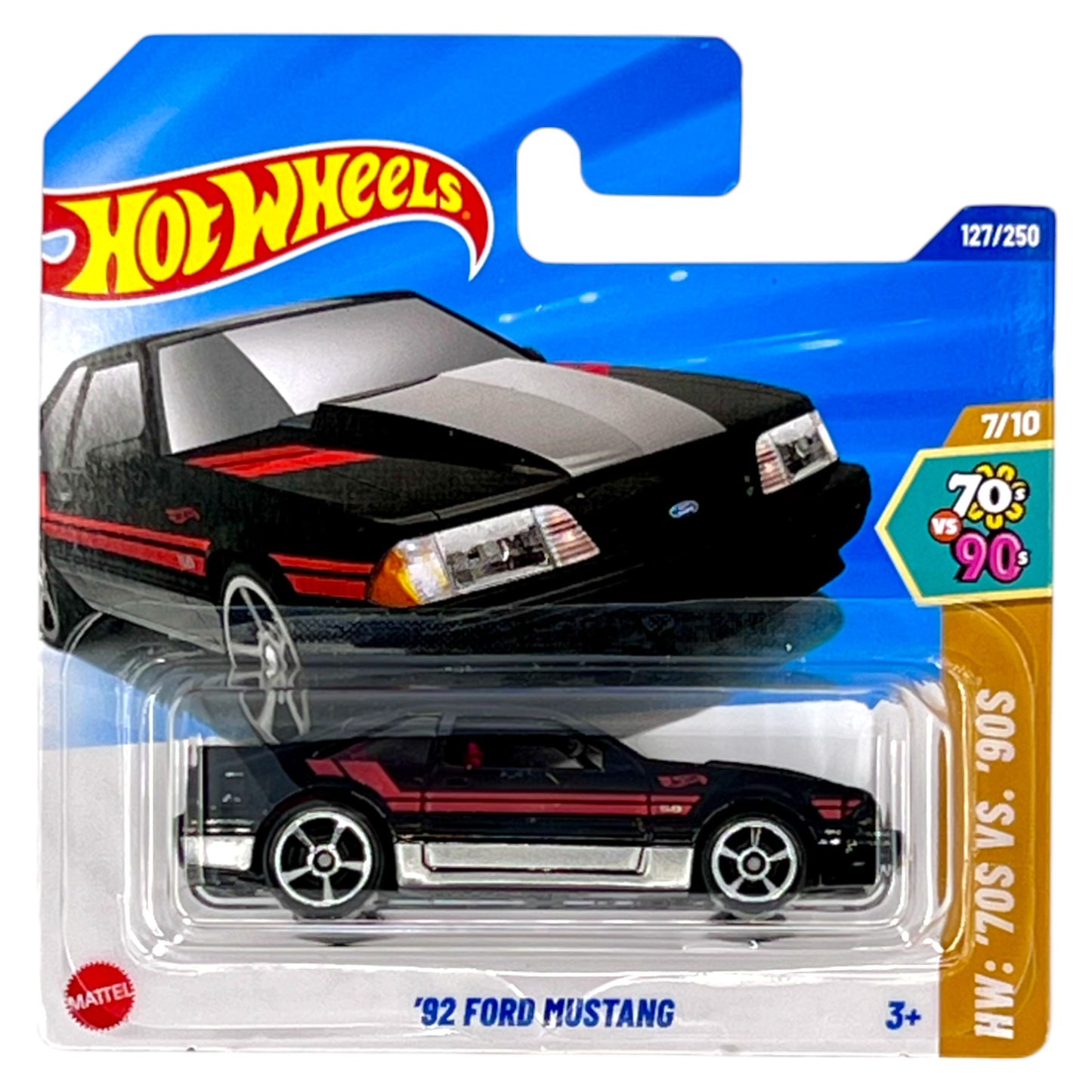 Hot Wheels 2025 - ´92 Ford Mustang - 70s VS. 90s 7/10 - HYY68 - 127/250
