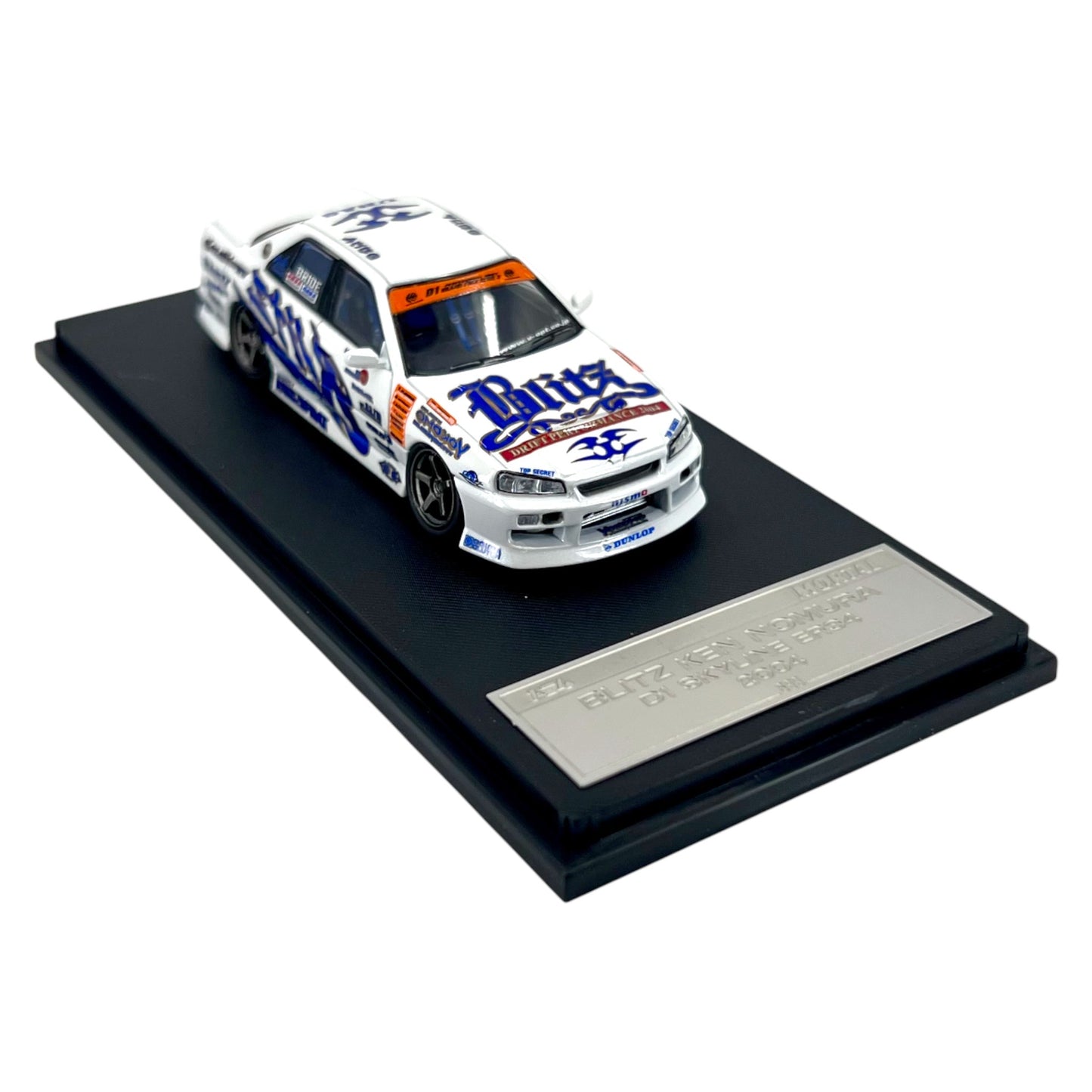 Mortal Model - Skyline ER34 Uras D1GP - Blitz Dunlop - MO64-ER34-BLTZ04