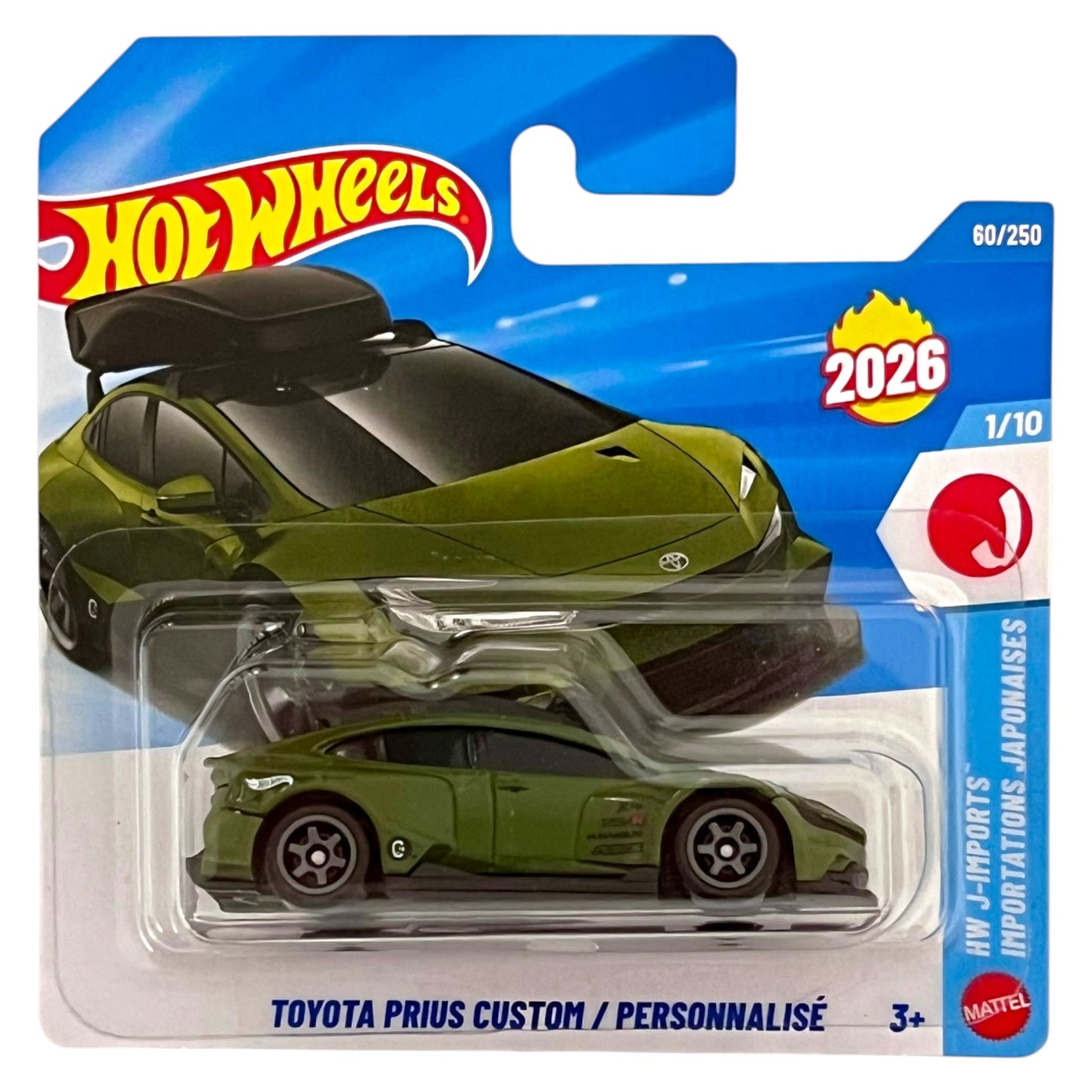 Hot Wheels 2026 - Toyota Prius Custom - J-Imports 1/10 - JJL34 - 60/250