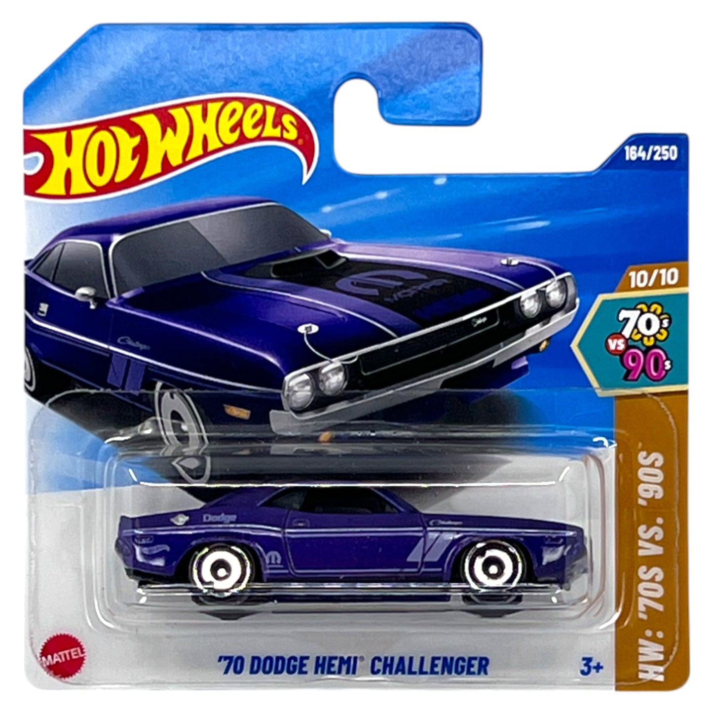 Hot Wheels 2025 - ´70 Dodge Hemi Challenger - 70s VS. 90s 10/10 - HYY96 - 164/250