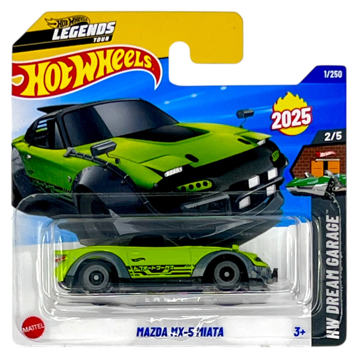 Hot Wheels 2025 - Mazda MX-5 Miata - Dream Garage 2/5 - HYX57 - 1/250