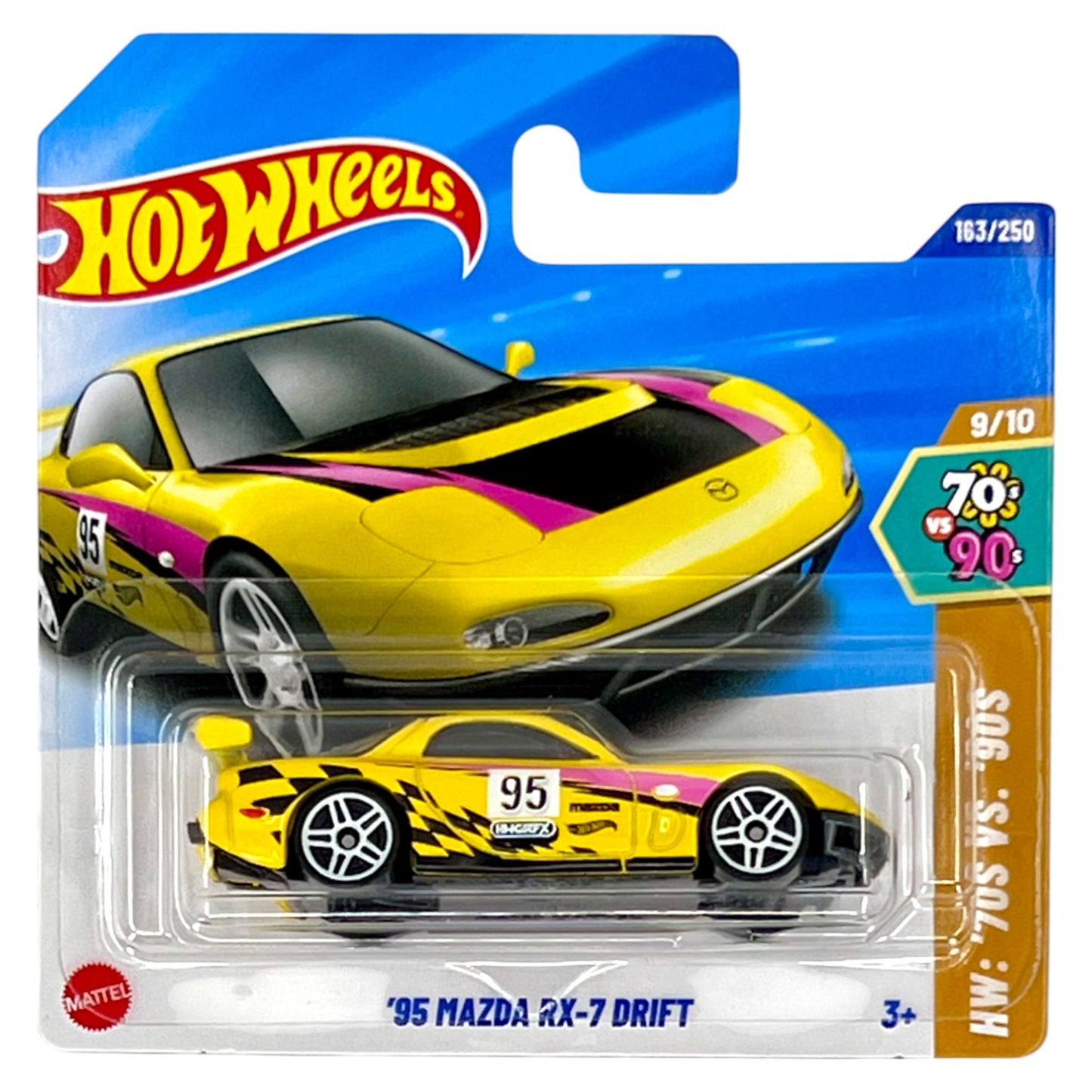 Hot Wheels 2025 - ´95 Mazda RX-7 Drift 70s VS. 90s 9/10 - HYY95 - 163/250