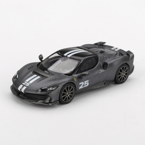 BBR - Pre-Order - FERRARI 296 SPECIALE GRIGIO SILVERSTONE OPACO 2025 - BBRFER64043