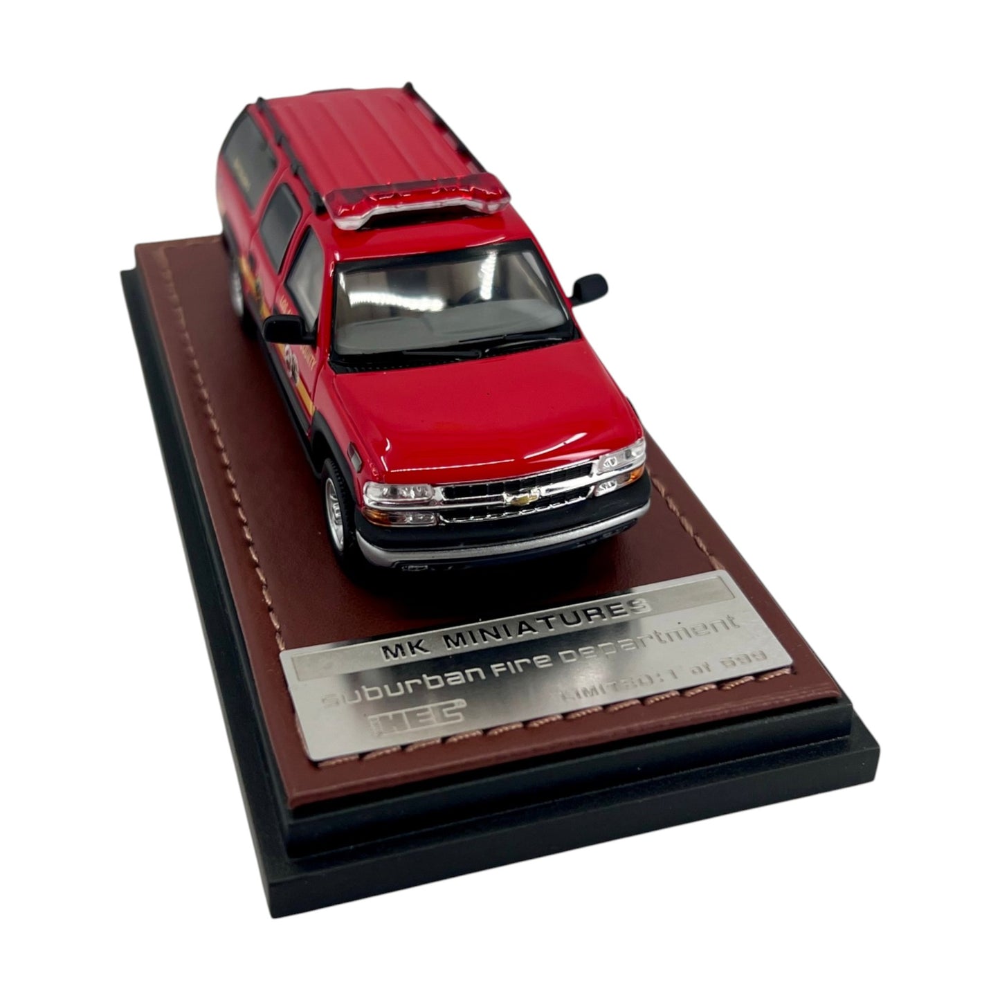 MK Models - Chevrolet Suburban GMT800 - LA Fire Engine - 2025 Hangzhou HEC Exclusive