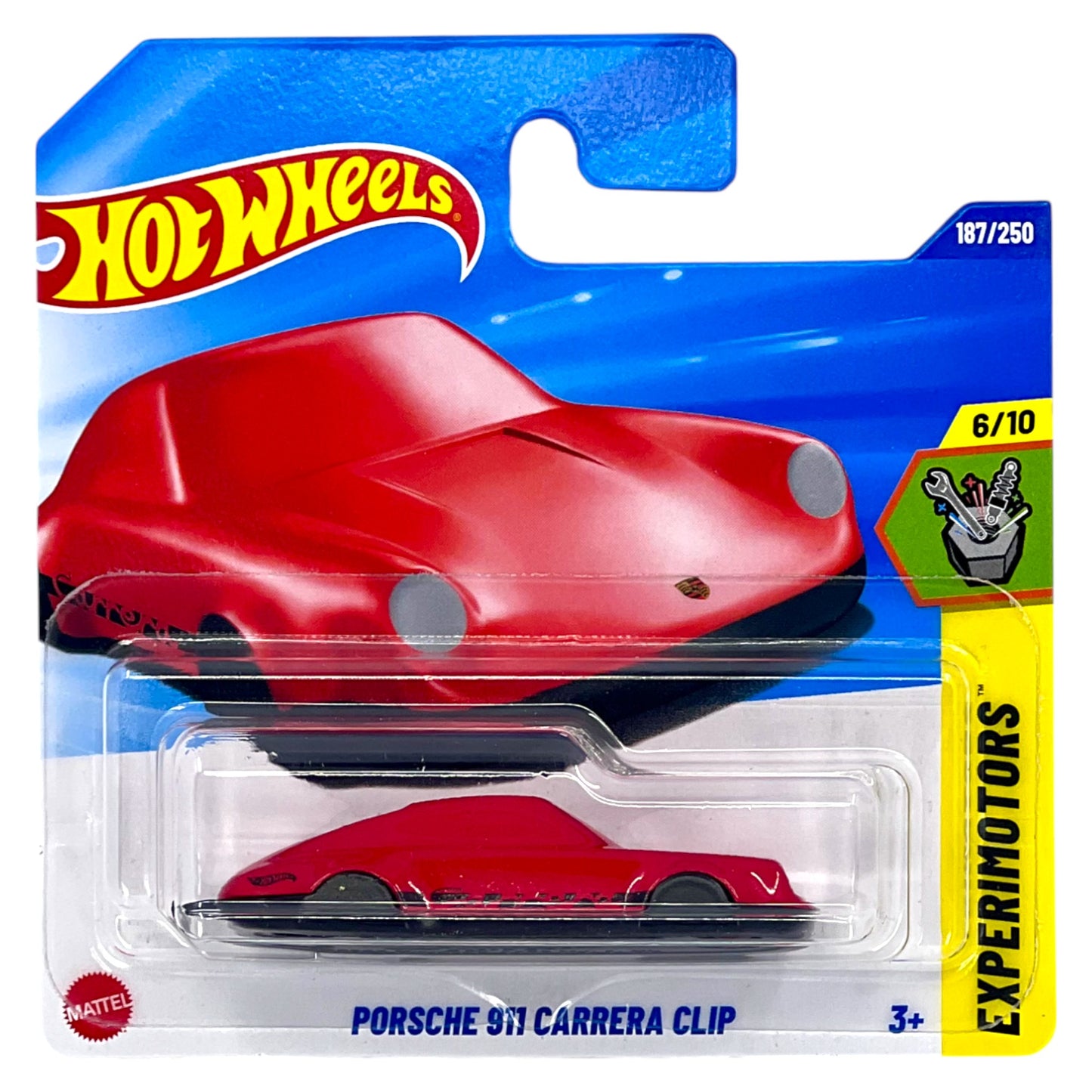 Hot Wheels 2025 - Porsche 911 Carrera Clip - Experimotors 6/10 - JBB12 - 187/250